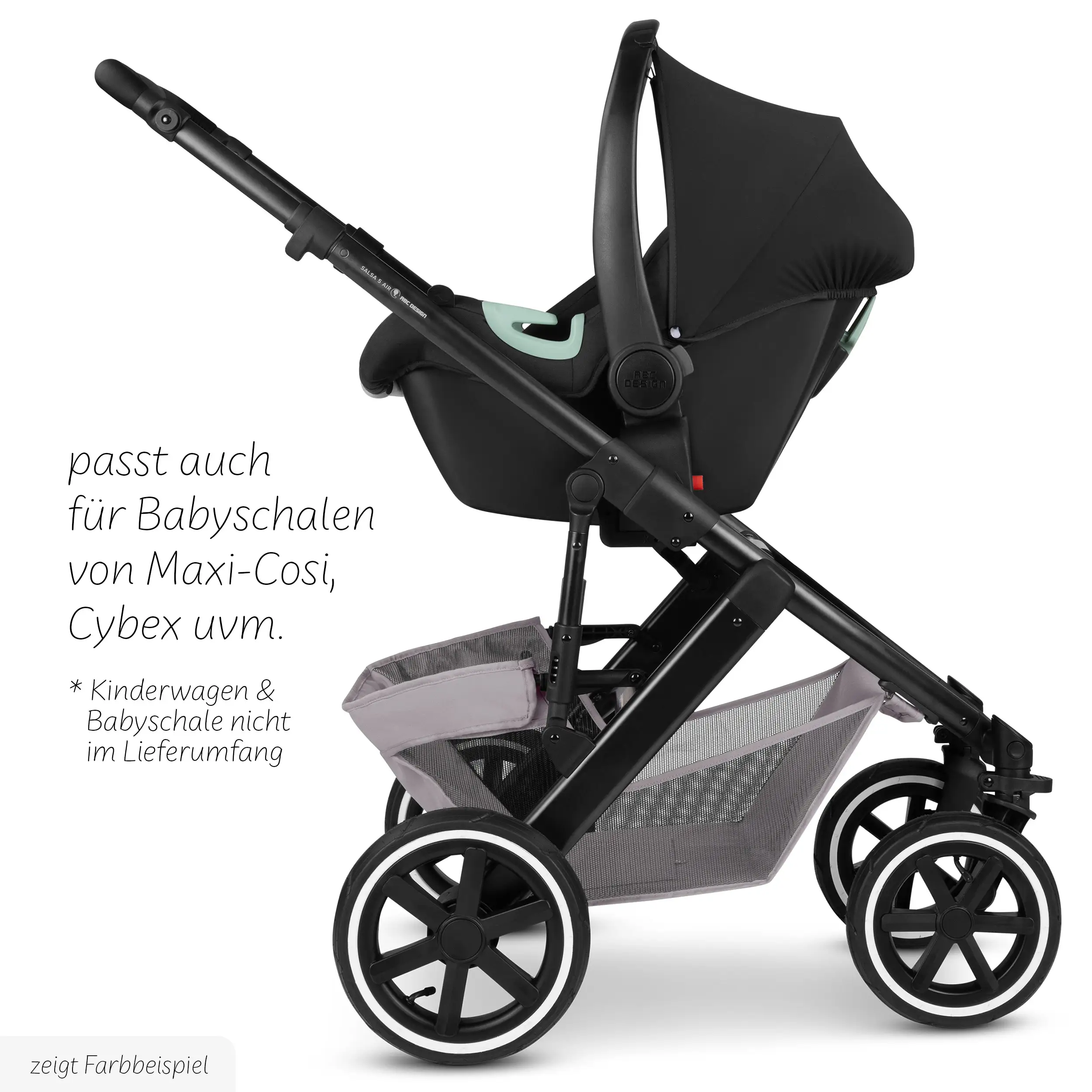 Adaptador para silla de Auto infantil  Samba, Salsa 4 Air, Zoom Adaptador para silla de Auto infantil  Samba, Salsa 4 Air, Zoom