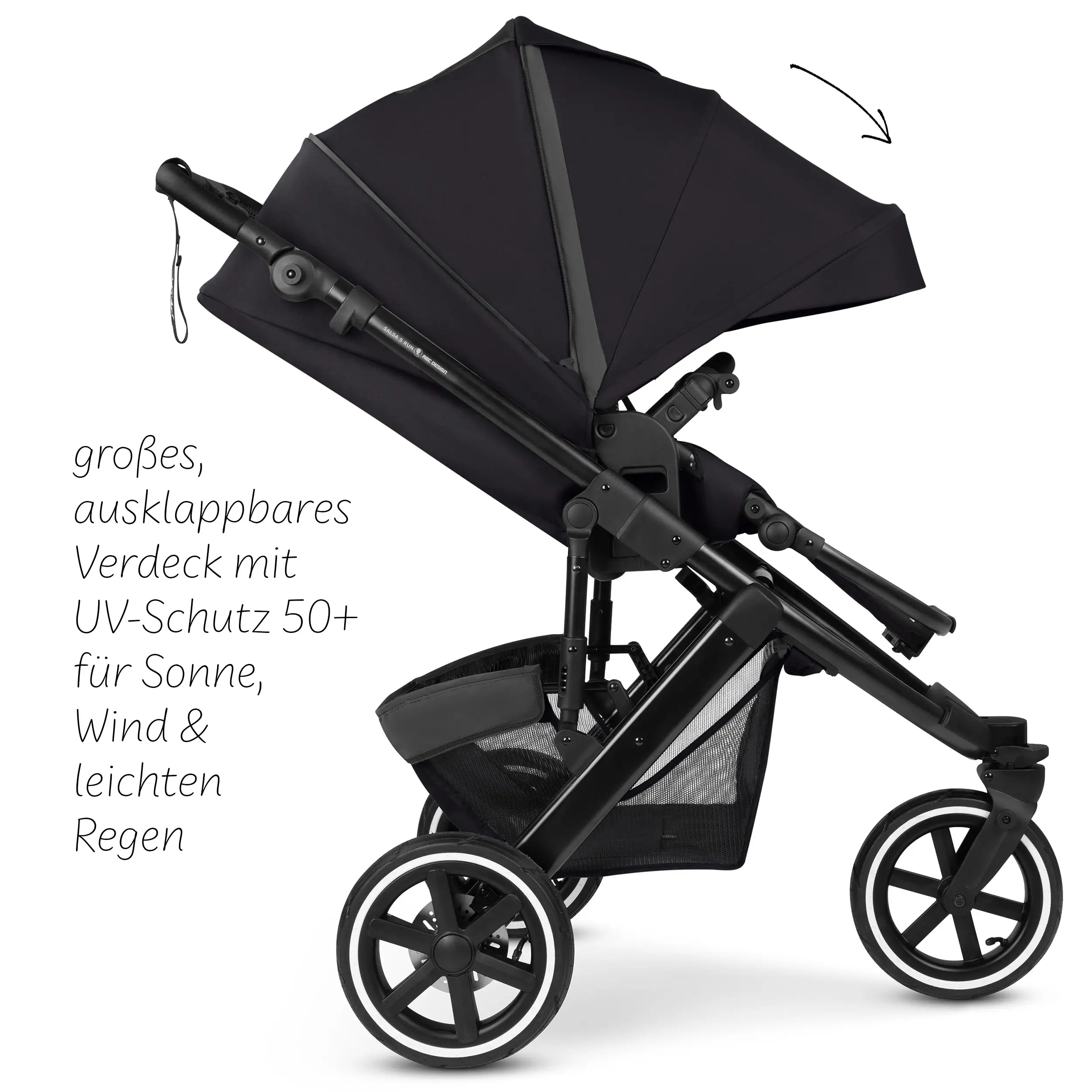 3in1 Kinderwagen-Set Salsa 5 Run - Coal 3in1 Kinderwagen-Set Salsa 5 Run - Coal