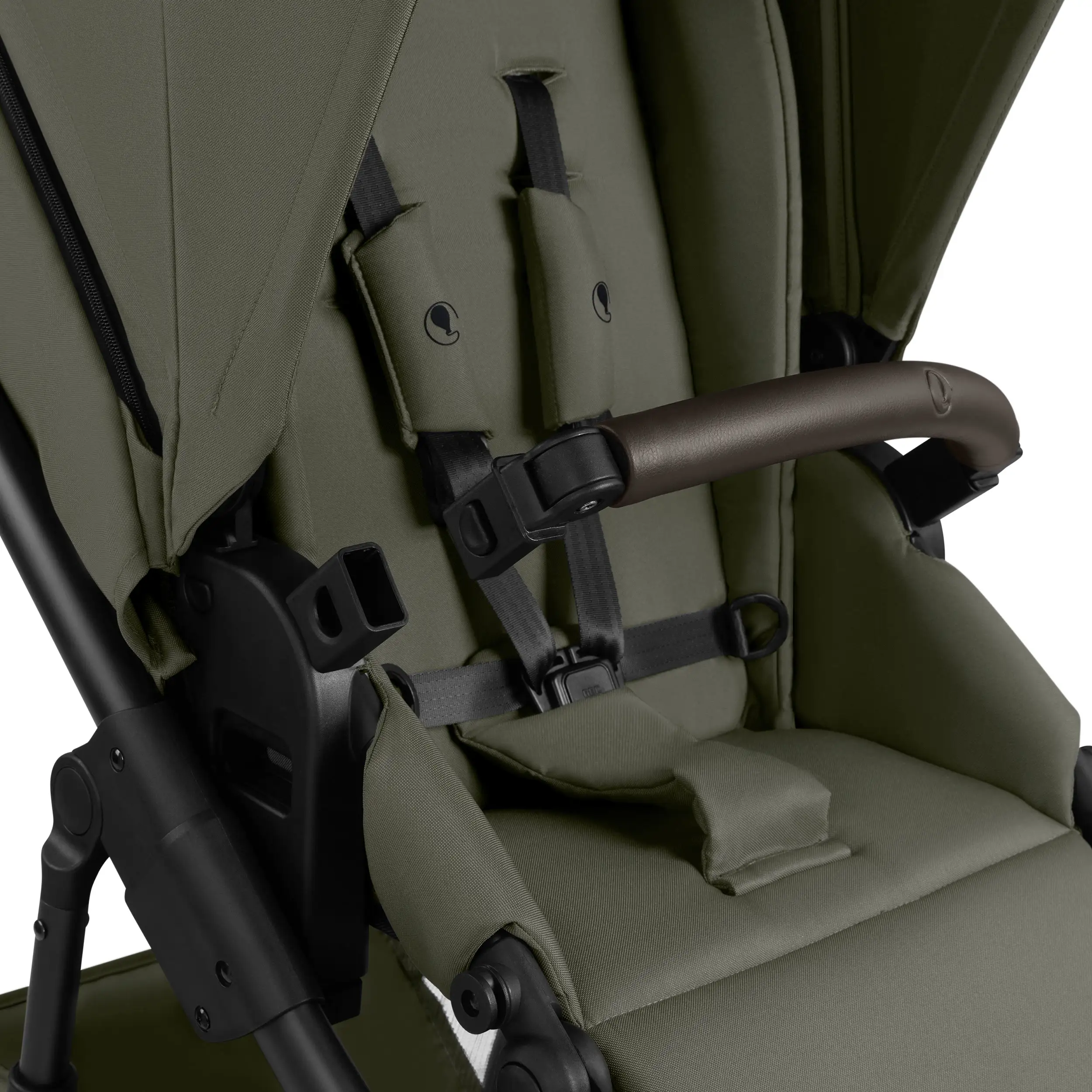 3in1 Kinderwagen-Set Salsa Core inkl. Babyschale Calla mit Liegefunktion - Olive