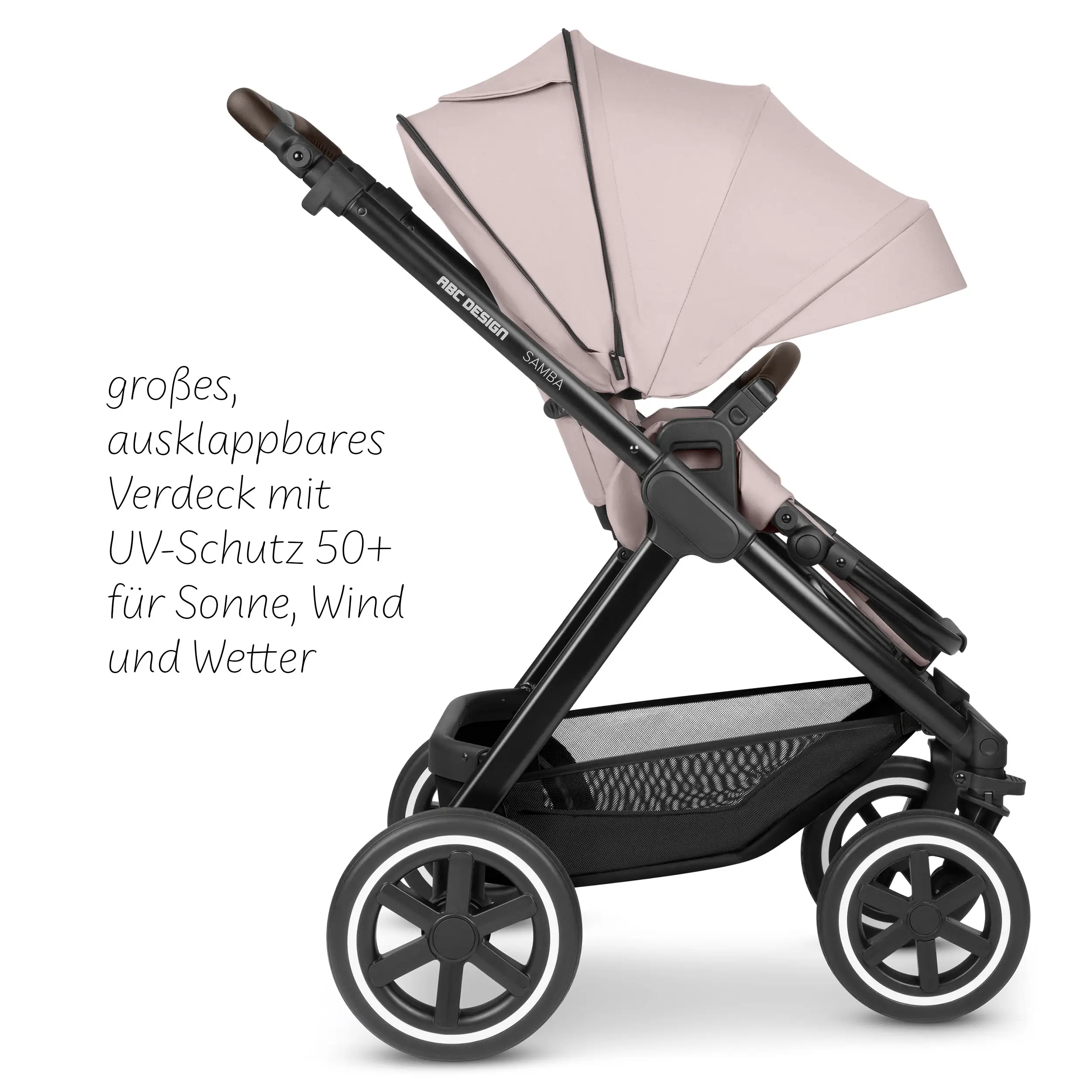 Kombi-Kinderwagen Samba - Berry
