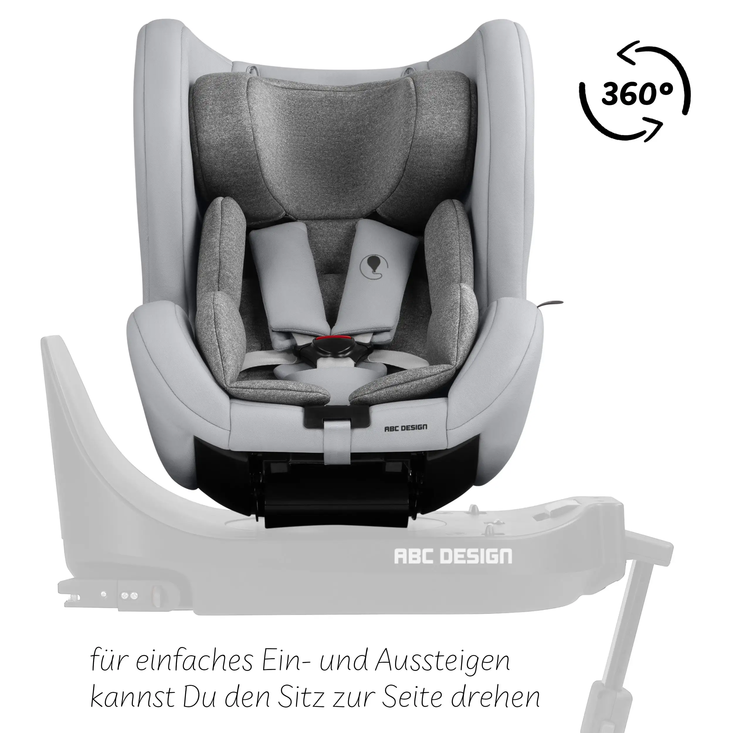 Reboard Car Seat Lily i-Size (from birth to 4 years) - Pearl