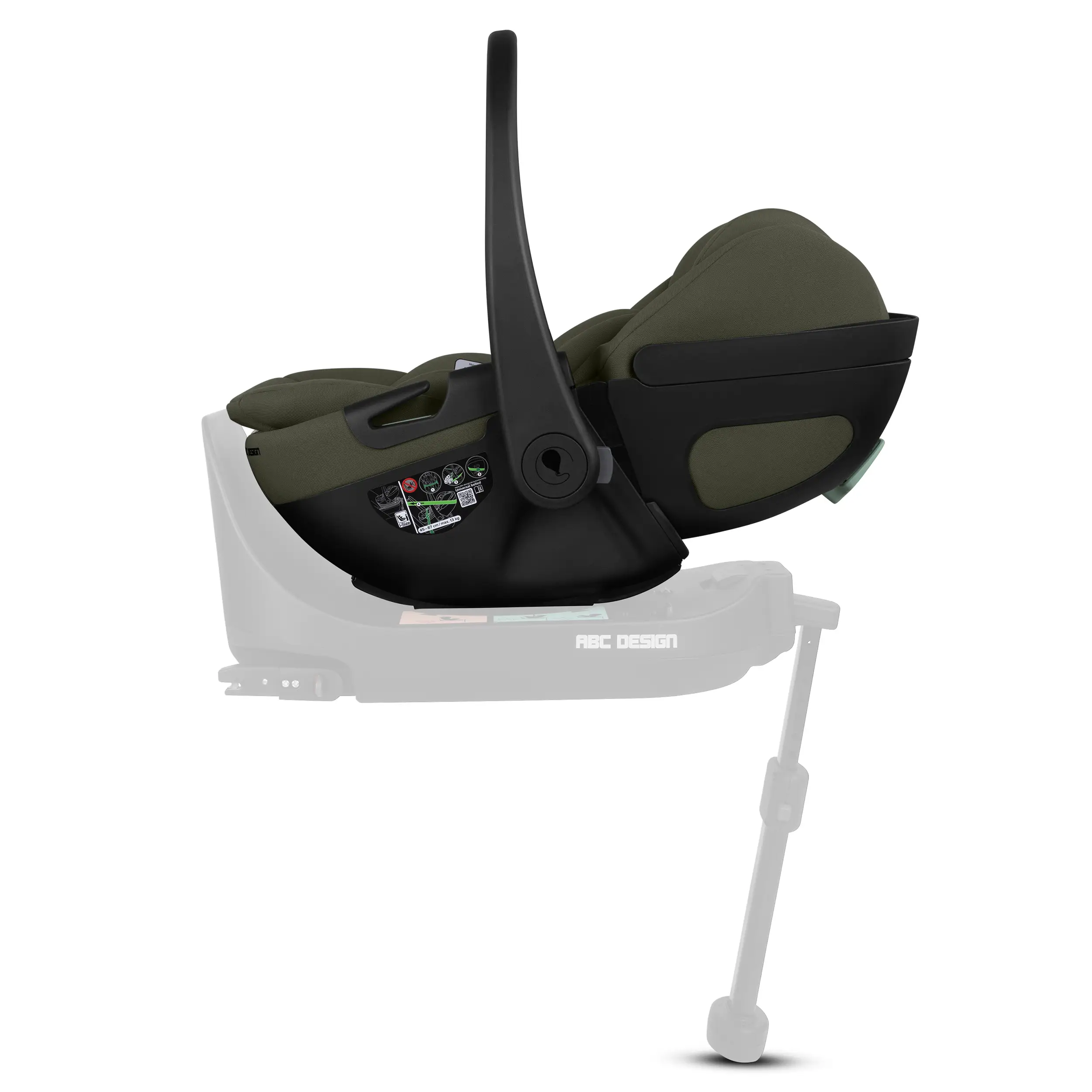 Calla i-Size Infant Car Seat with Reclining Function - Olive