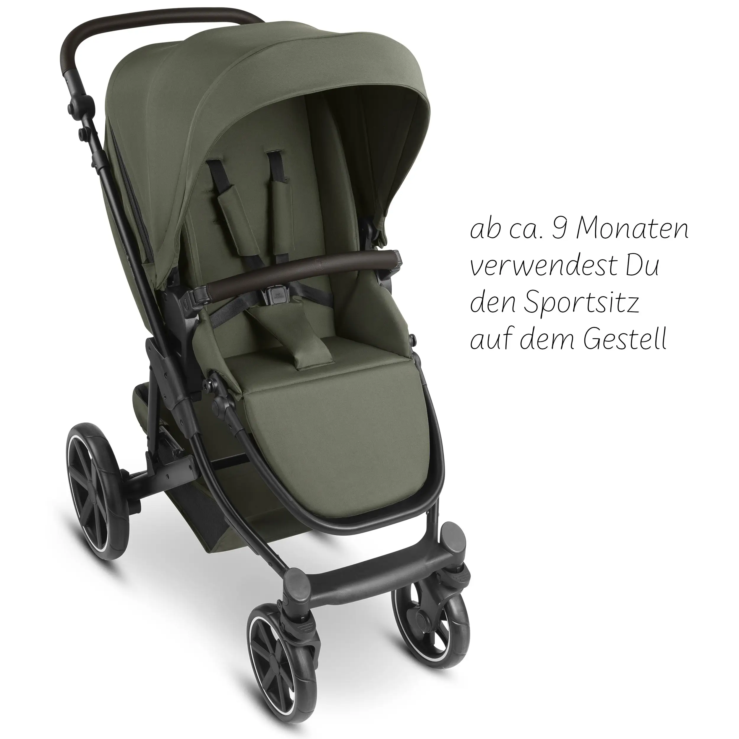 3in1-Kinderwagen-Set Sierra - Pea