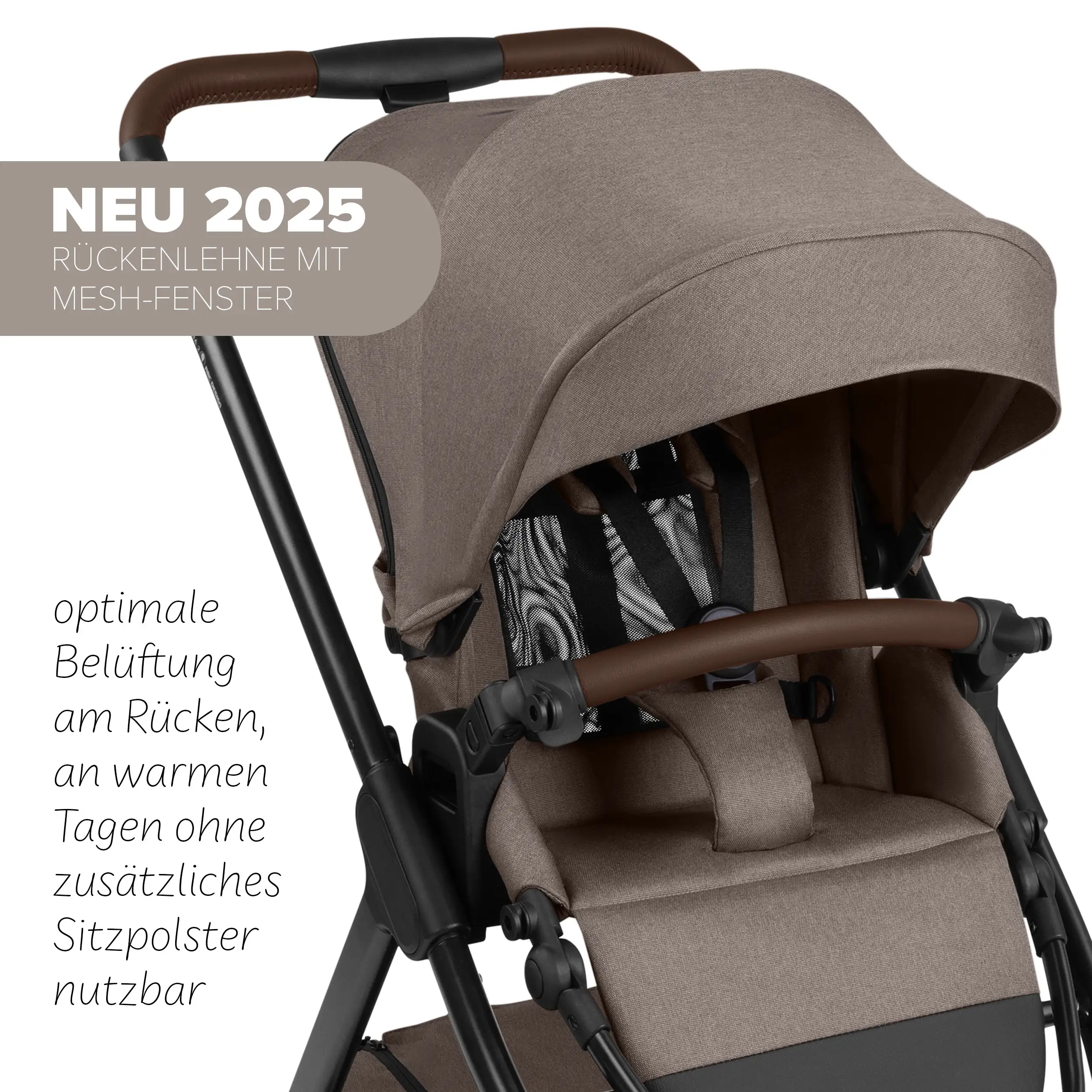 Travel system Samba 2 incl. Calla lie-flat infant car seat - Nature