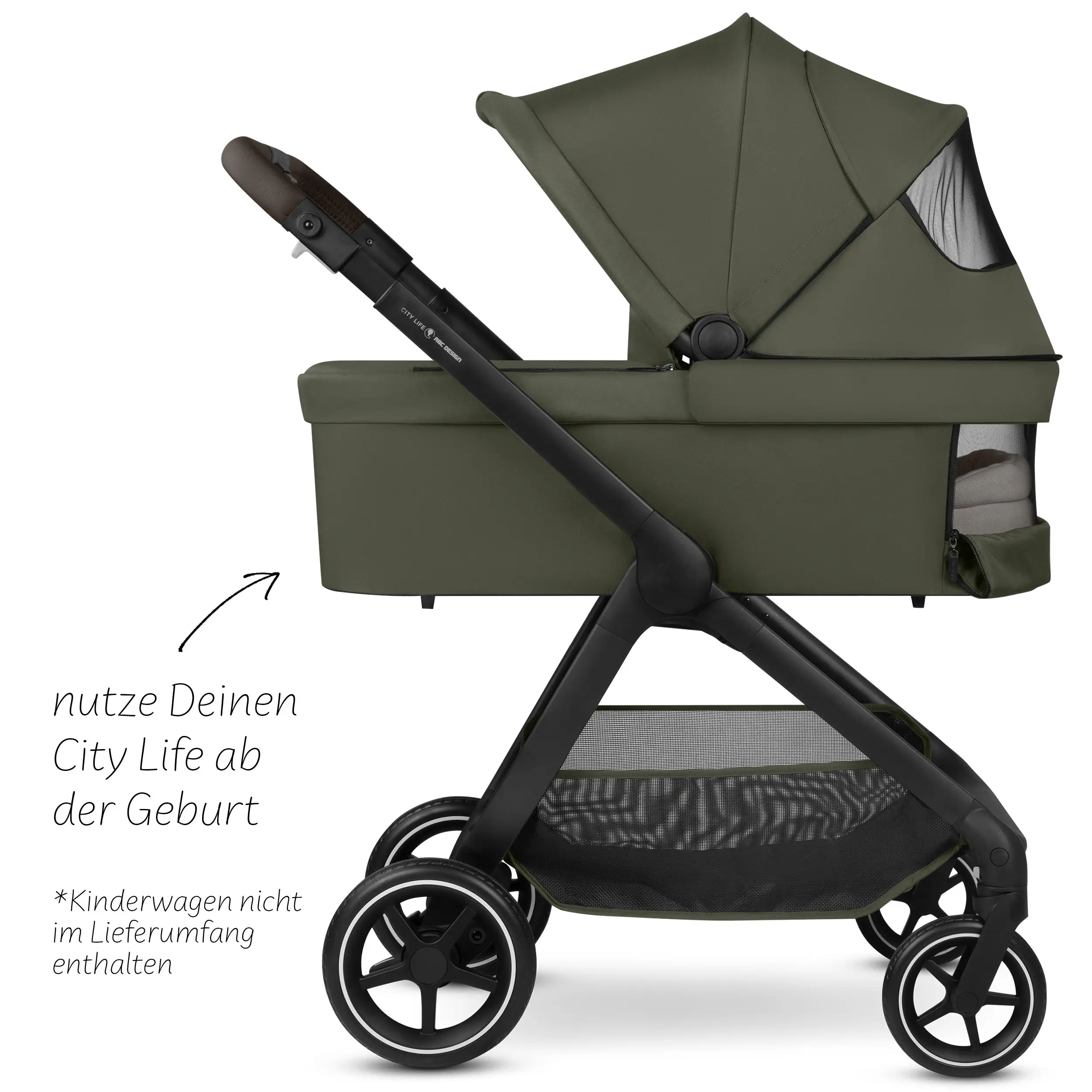 Babywanne für Sportwagen City Life - Avocado