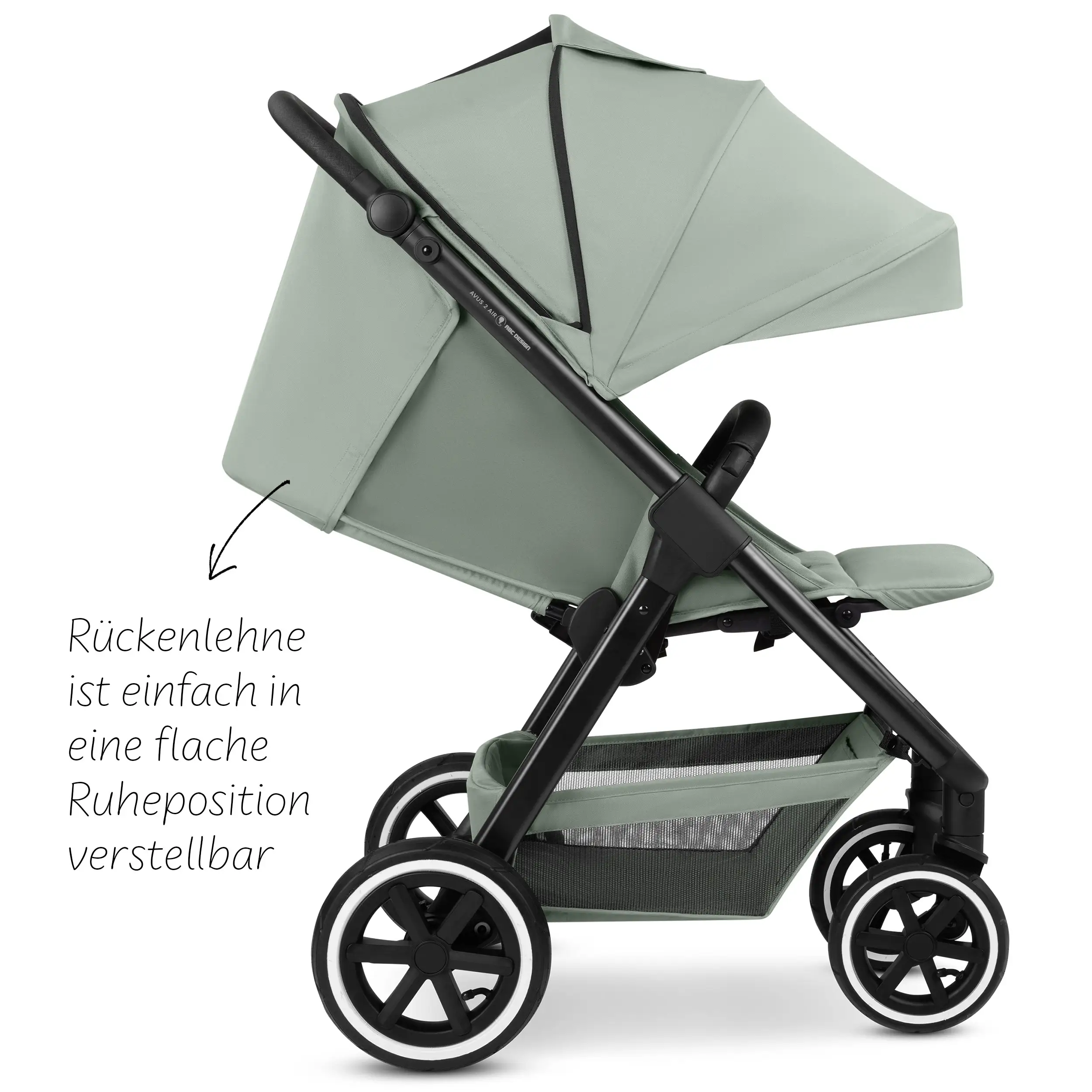 Stroller Avus 2 Air | With Air Tires - Pine Stroller Avus 2 Air | With Air Tires - Pine