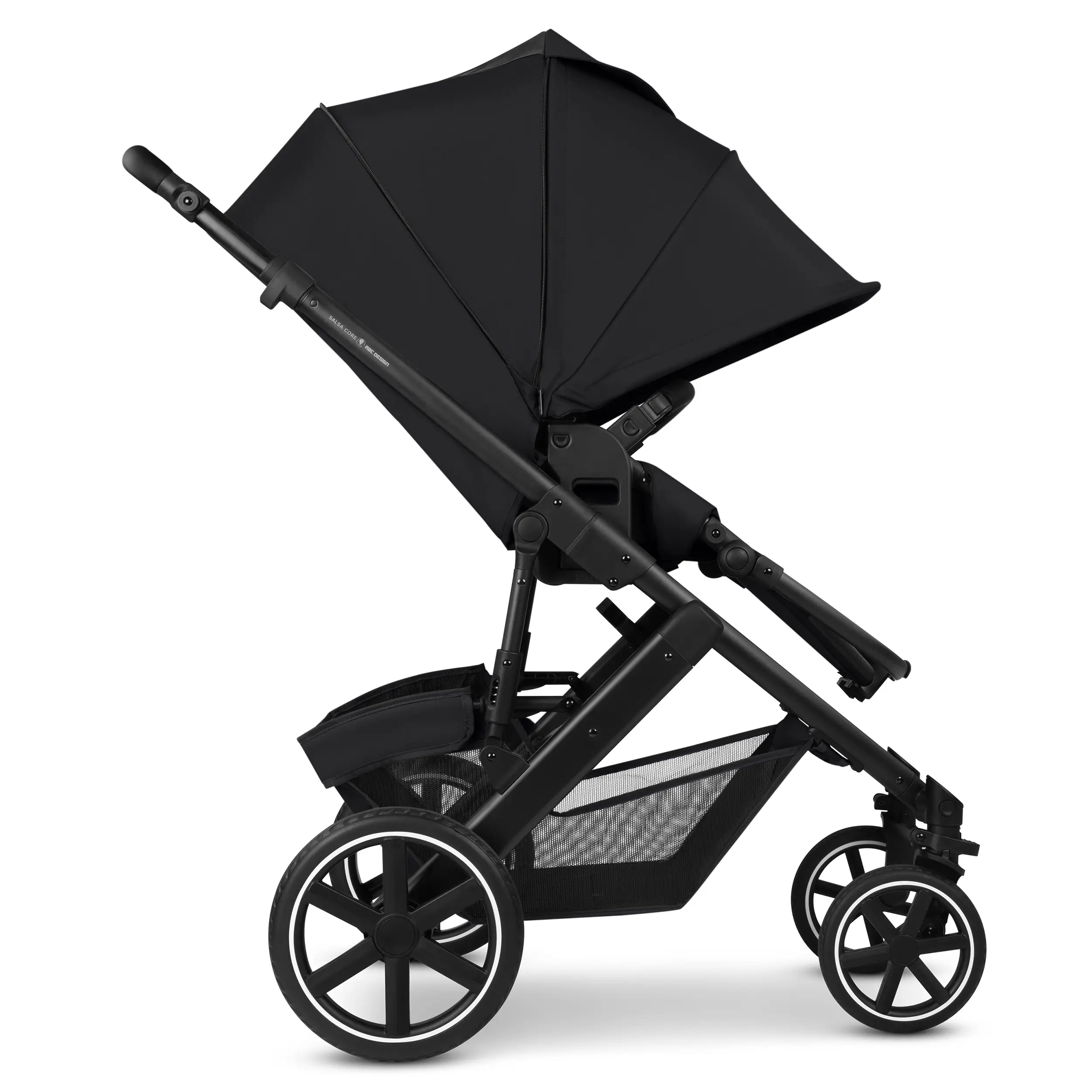 3in1 Stroller Set Salsa Core incl. infant car seat Calla with Reclining Function - Ink
