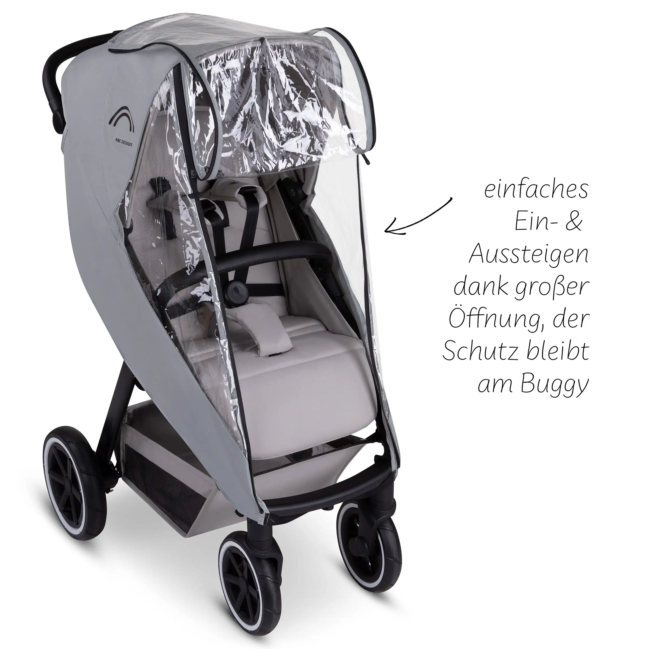 Rain Cover 4 Seasons for Stroller (with Zipper Entry) Rain Cover 4 Seasons for Stroller (with Zipper Entry)