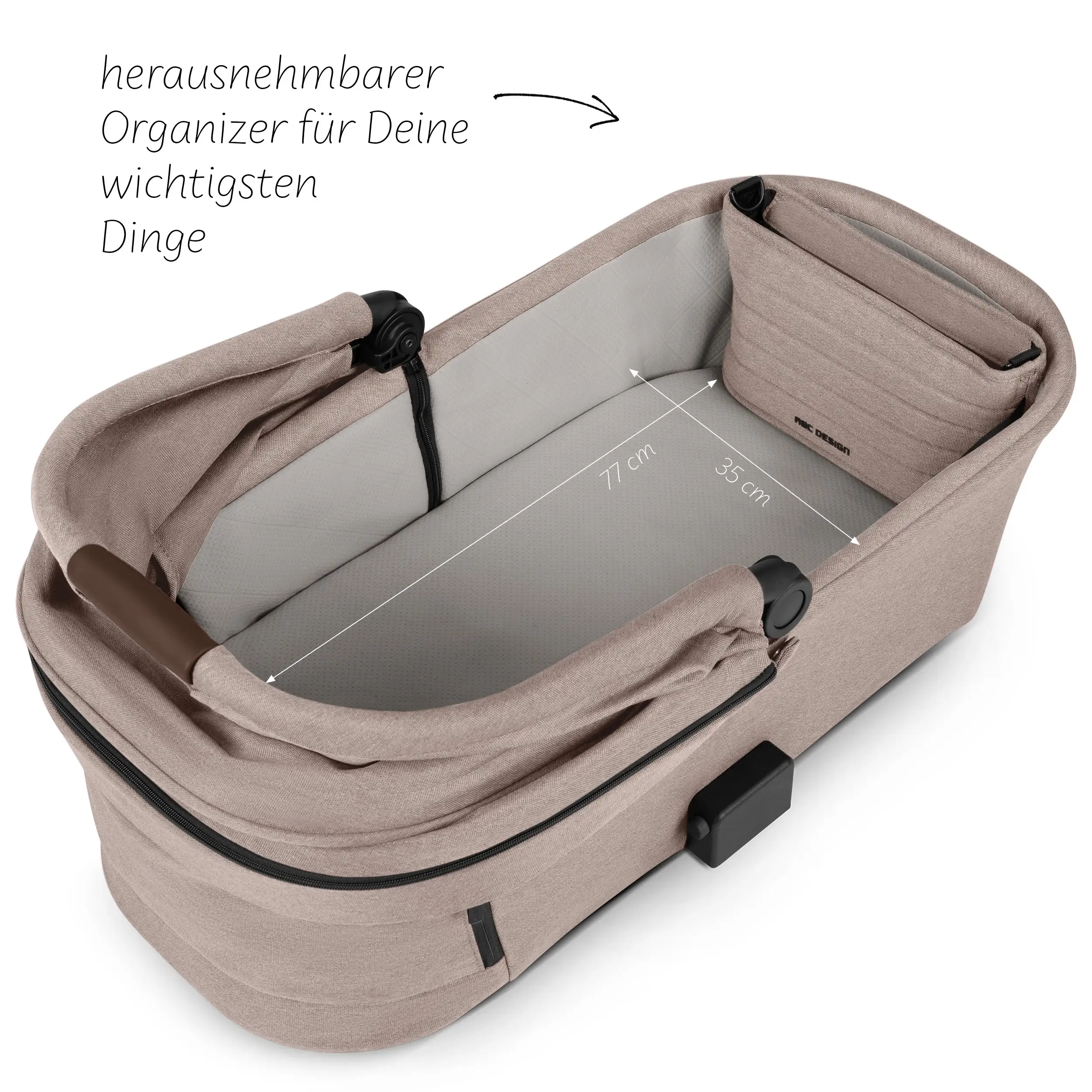 Carrycot for Samba / Salsa Run / Zoom - Camel Carrycot for Samba / Salsa Run / Zoom - Camel
