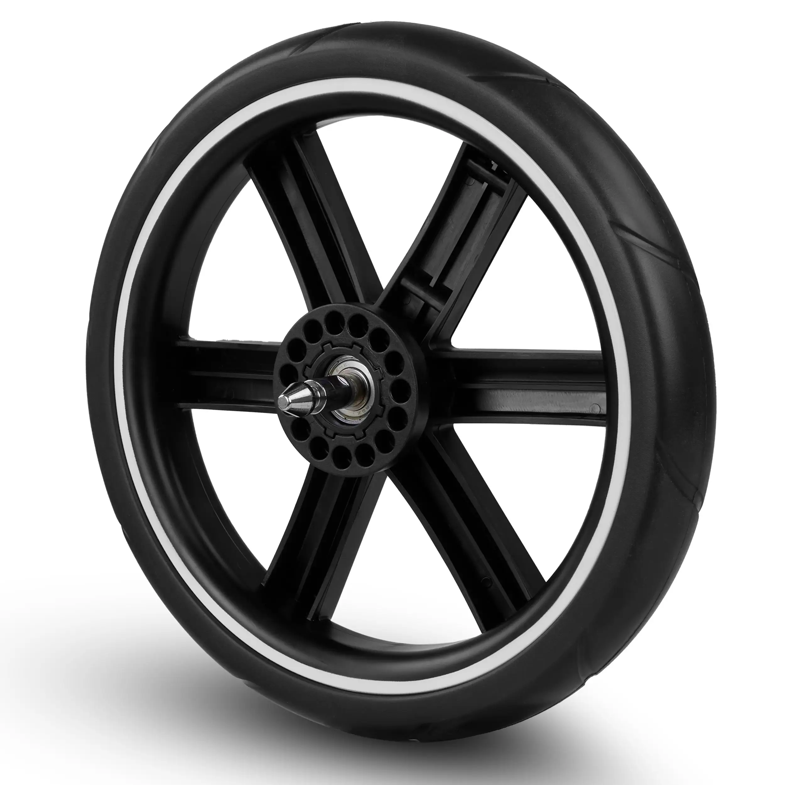 Salsa Rear Hub Rear wheel for Salsa 4 / Zoom / Zoom 2 - EVA Black / White Wall ...