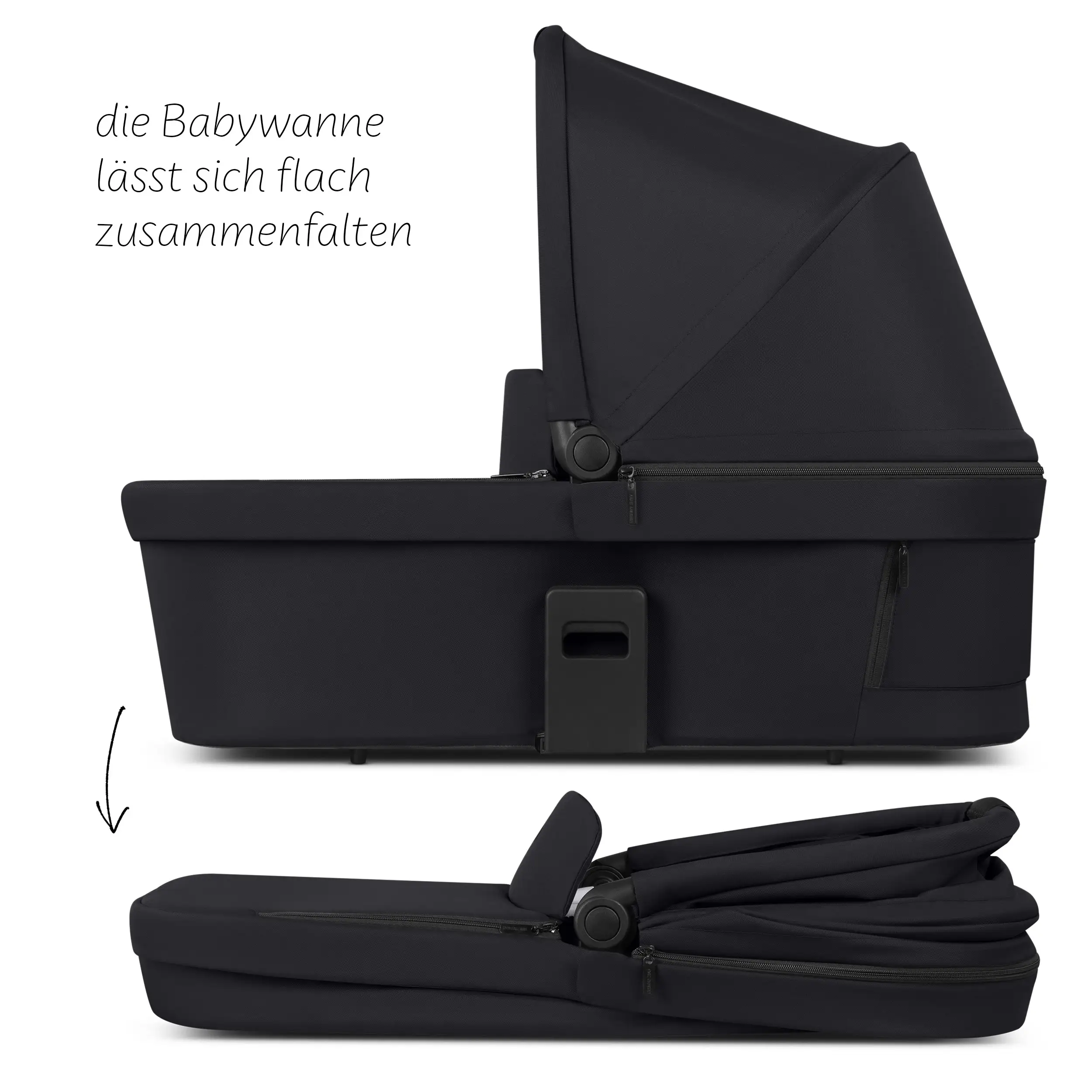 3in1 Kinderwagen-Set Salsa Core inkl. Babyschale Calla mit Liegefunktion - Ink