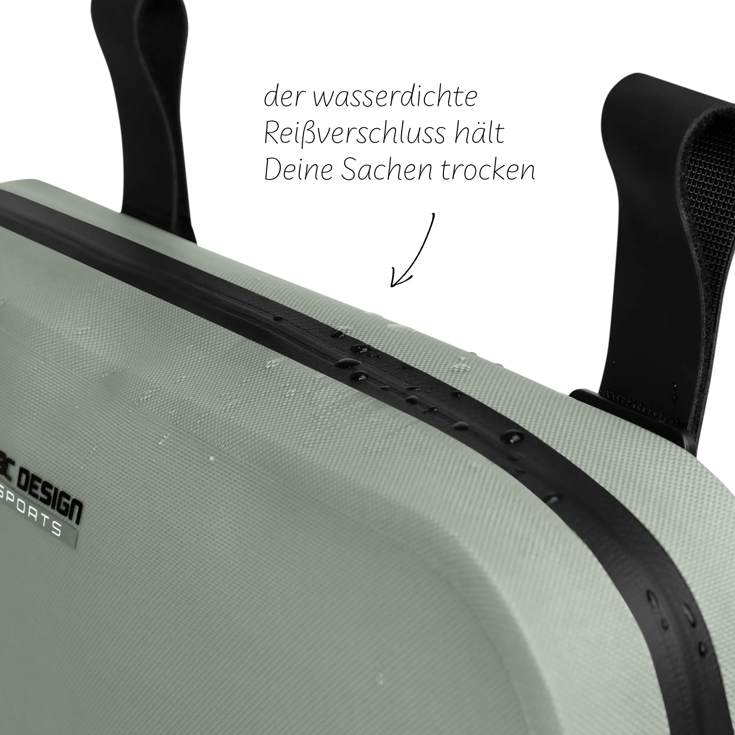 Satteltasche Genf 4,5L für Kinderwagen, Fahrrad & Alltag - Pine