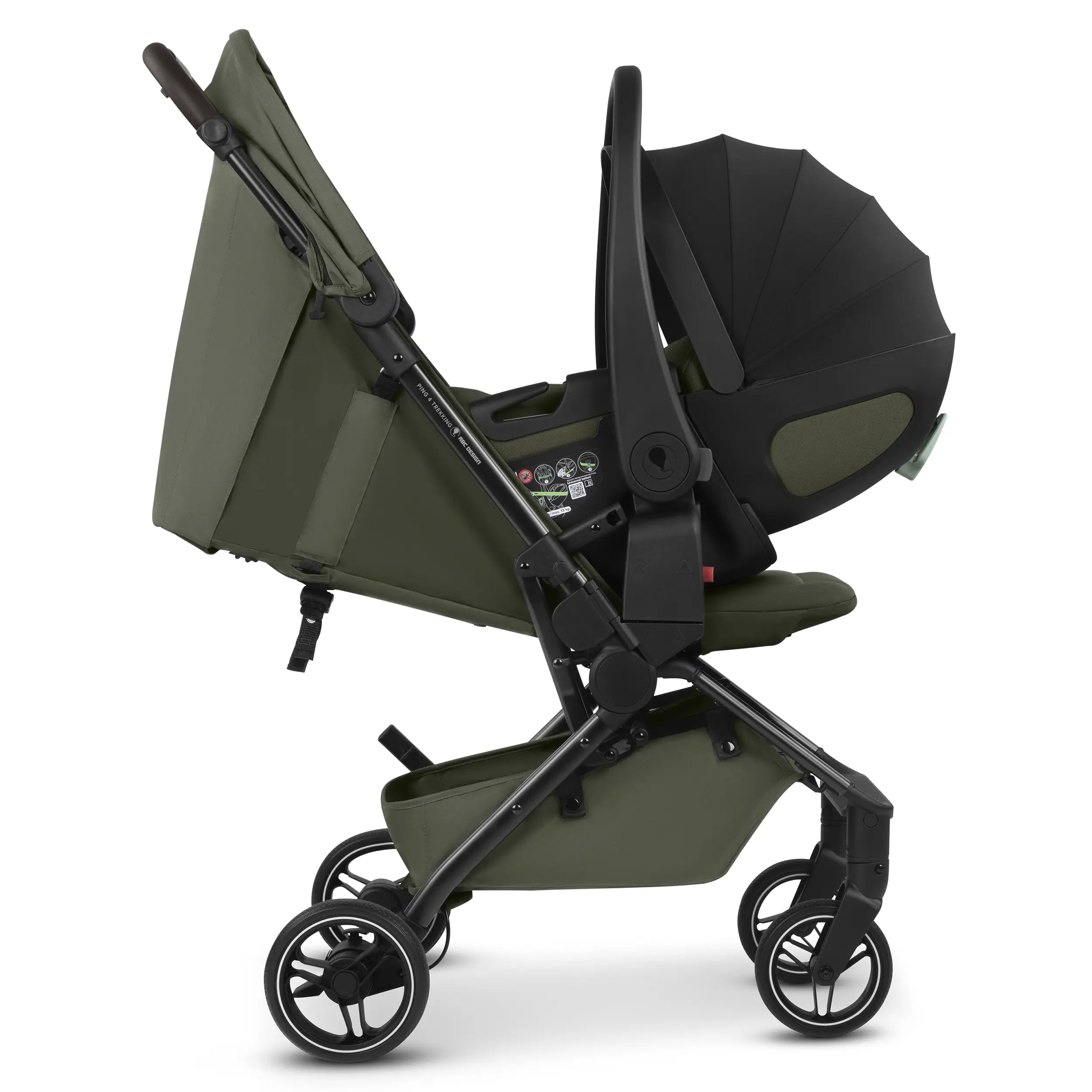 Reisebuggy Ping 4 Trekking - Pea