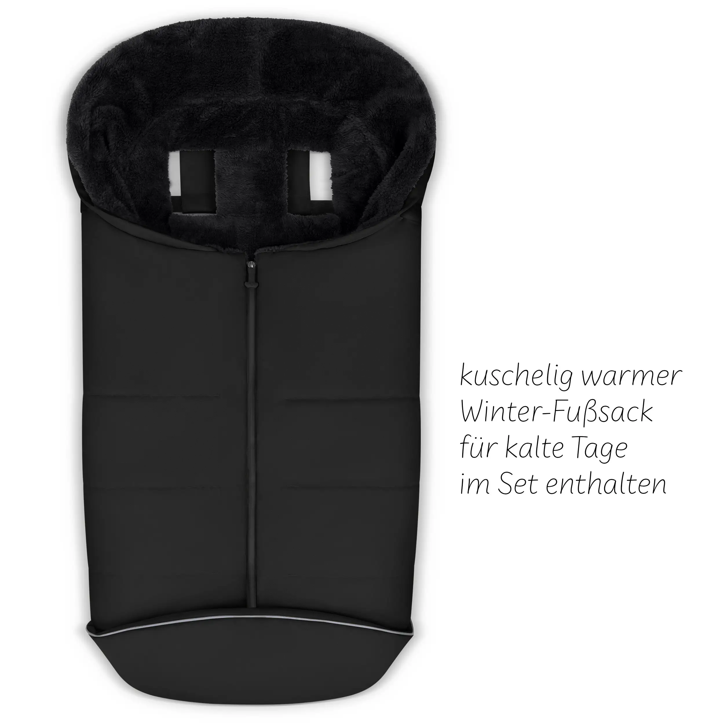Zubehör Set Kinderwagen - Wickeltasche, Winterfußsack, Regenschutz & Moskitonetz - Black Zubehör Set Kinderwagen - Wickeltasche, Winterfußsack, Regenschutz & Moskitonetz - Black