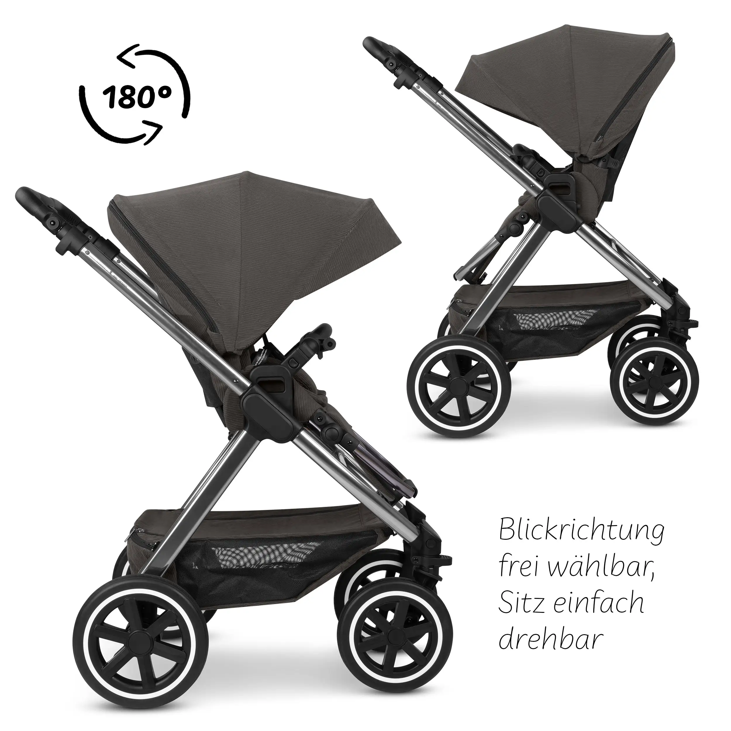 Kombi-Kinderwagen Samba 2 - Almond Kombi-Kinderwagen Samba 2 - Almond
