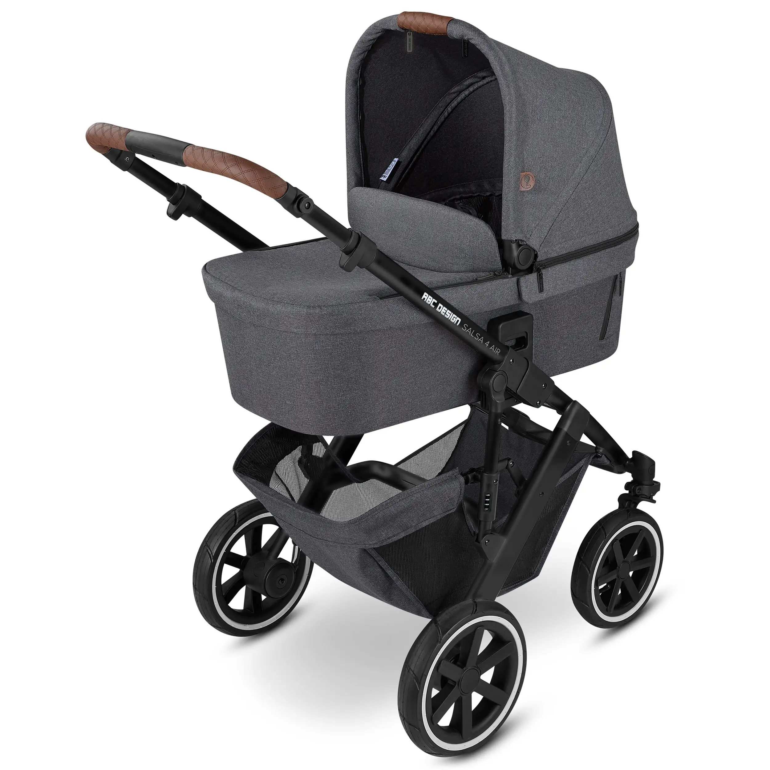 3in1-Kinderwagen-Set Salsa 4 Air - Crow