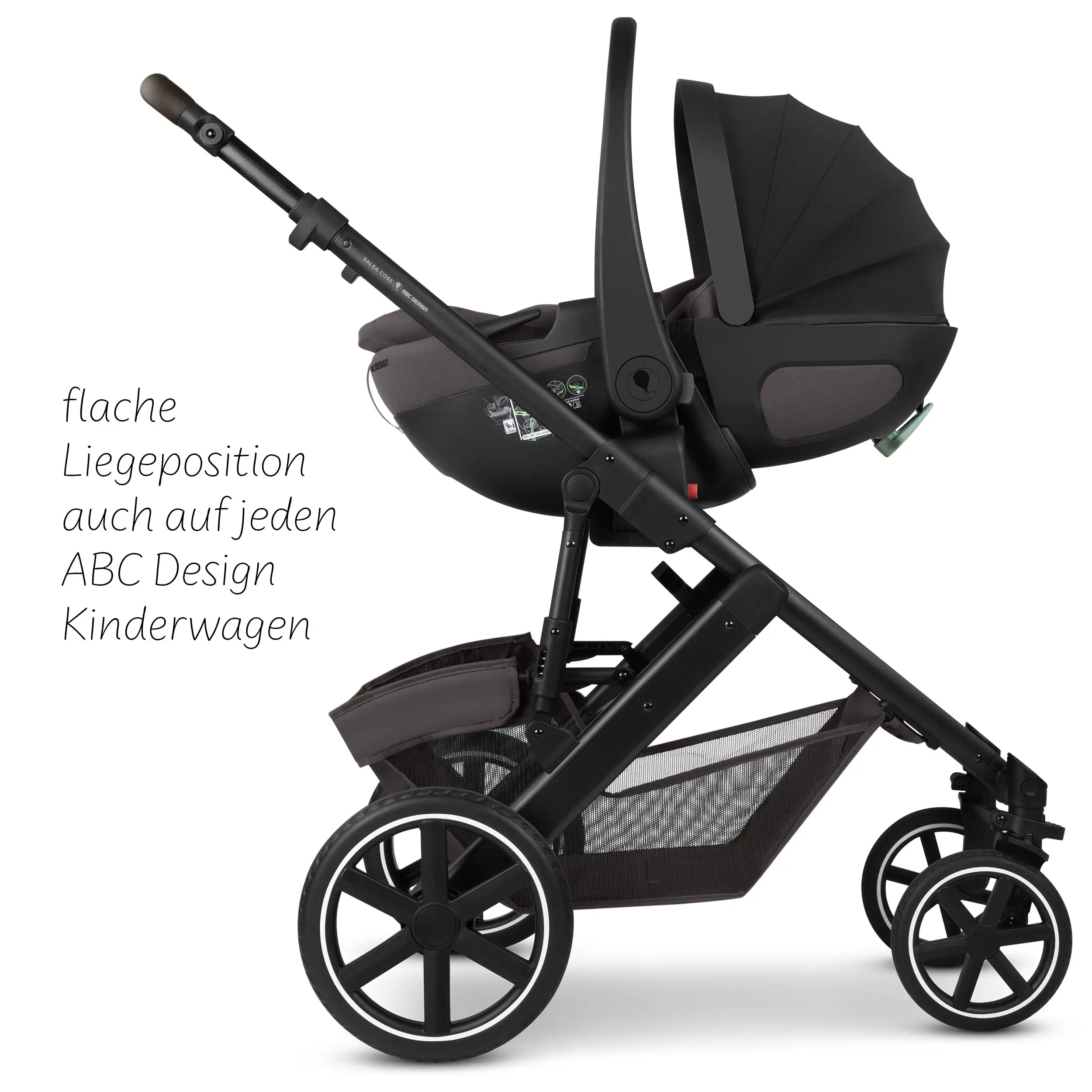 Calla i-Size lie-flat infant car seat incl. rotating ISOFIX Base Root