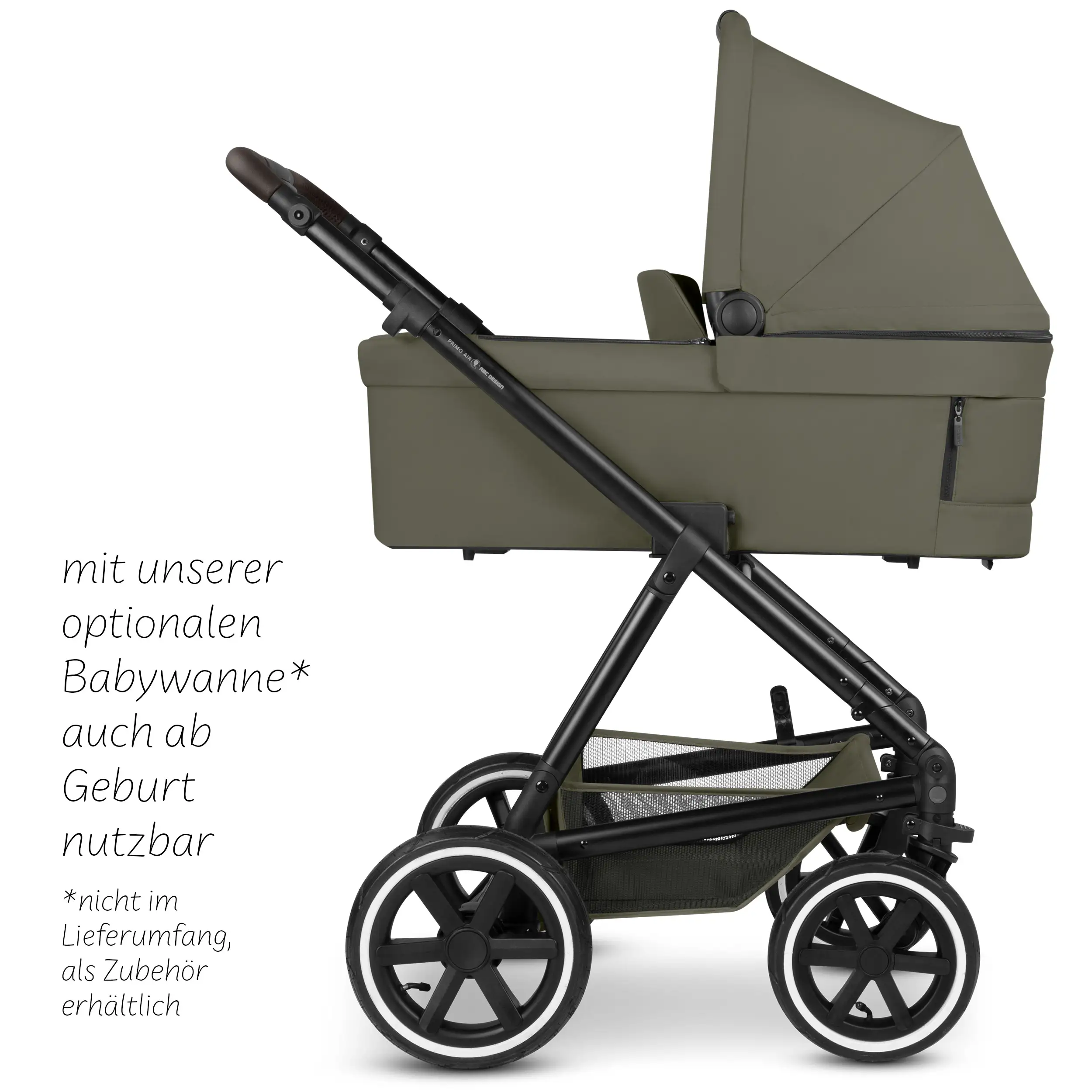 Travel-Set Primo Air inkl. Autositz für Neugeborene - Wheat Travel-Set Primo Air inkl. Autositz für Neugeborene - Wheat