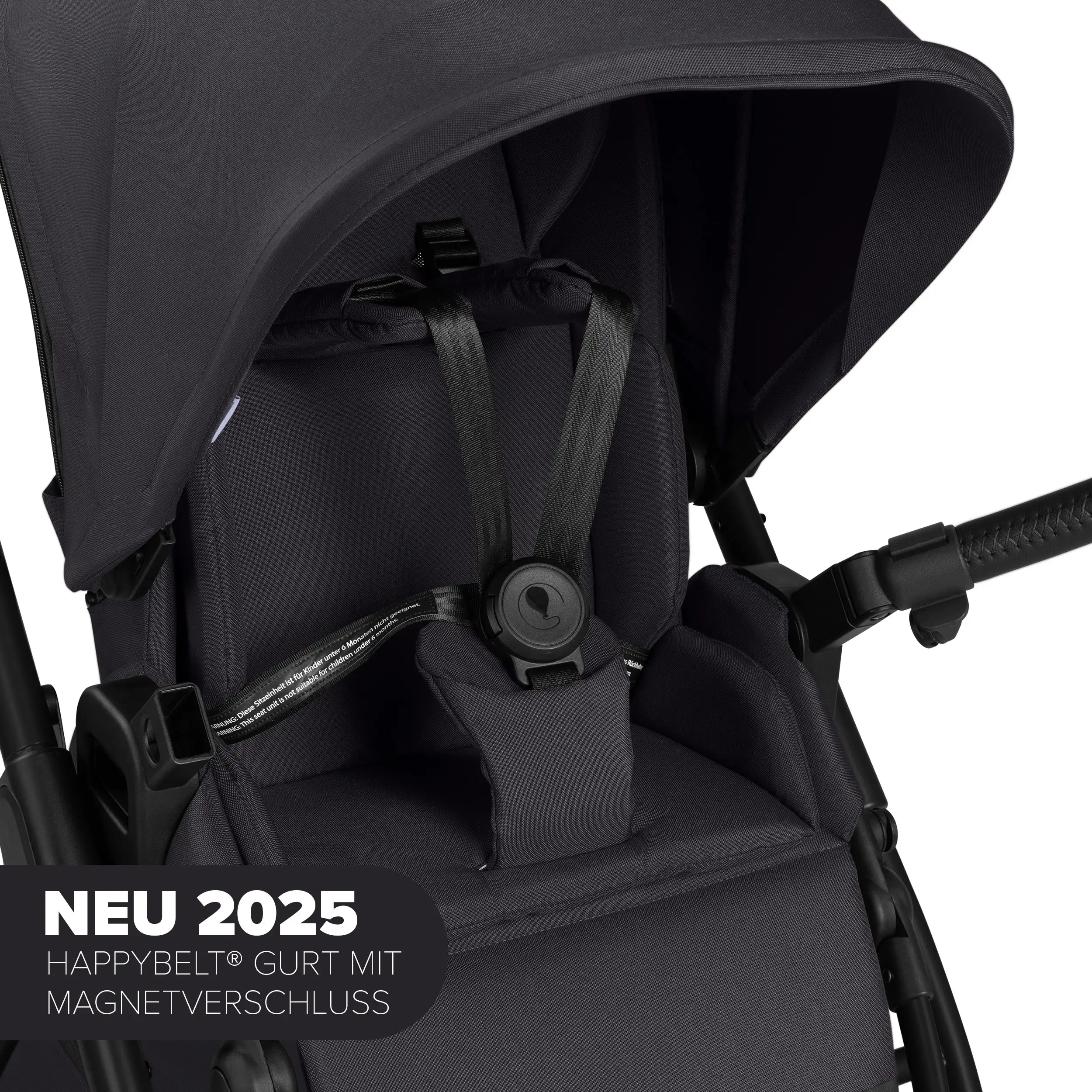 Poussette Samba 2 - Coal Poussette Samba 2 - Coal