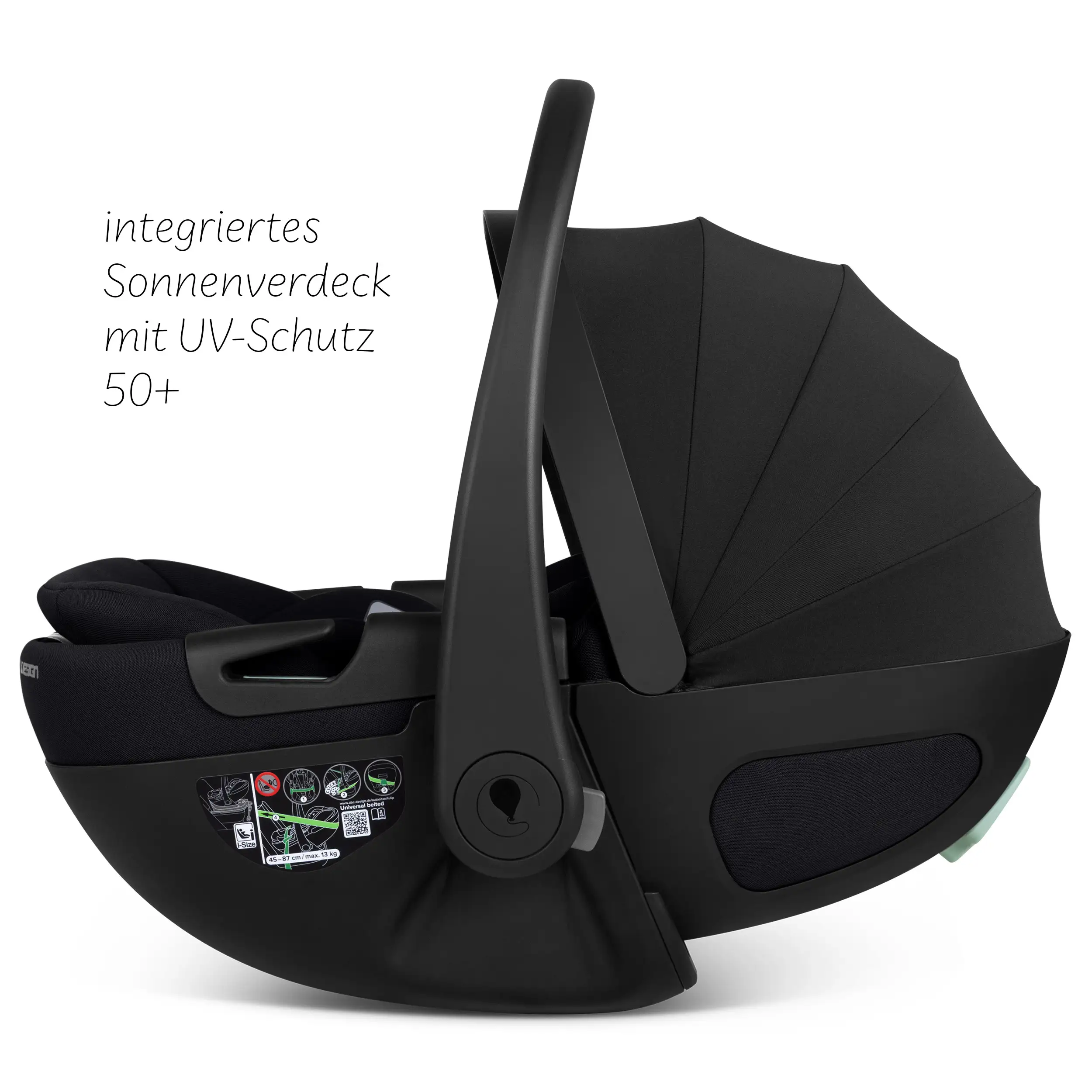 Babyschale mit Liegefunktion Calla i-Size - Ink