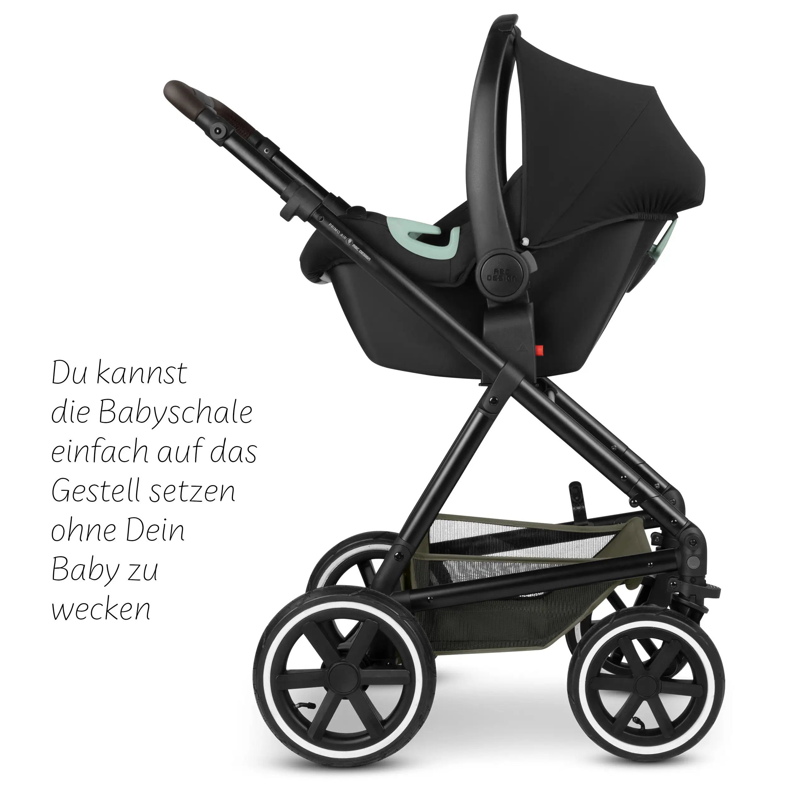 Travel-Set Primo Air inkl. Autositz für Neugeborene - Wheat Travel-Set Primo Air inkl. Autositz für Neugeborene - Wheat