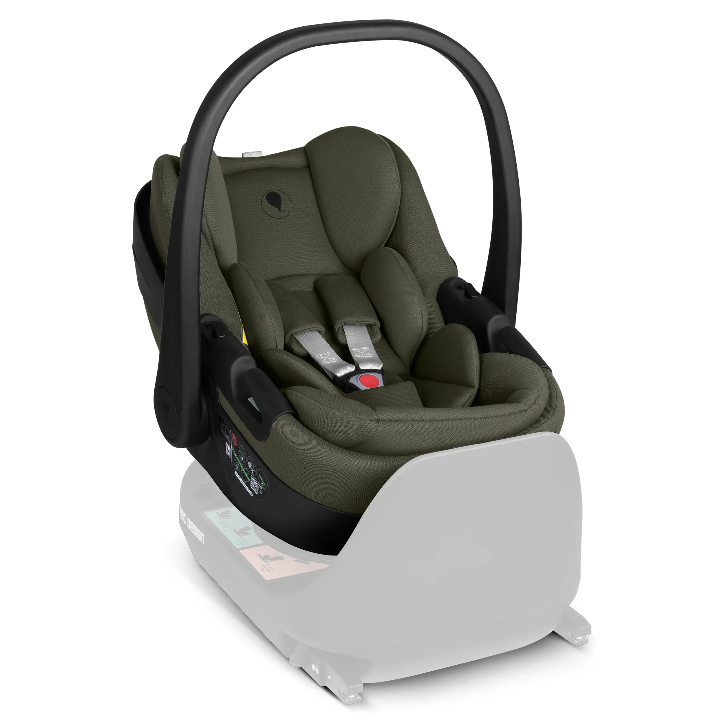 Calla i-Size Infant Car Seat with Reclining Function - Olive