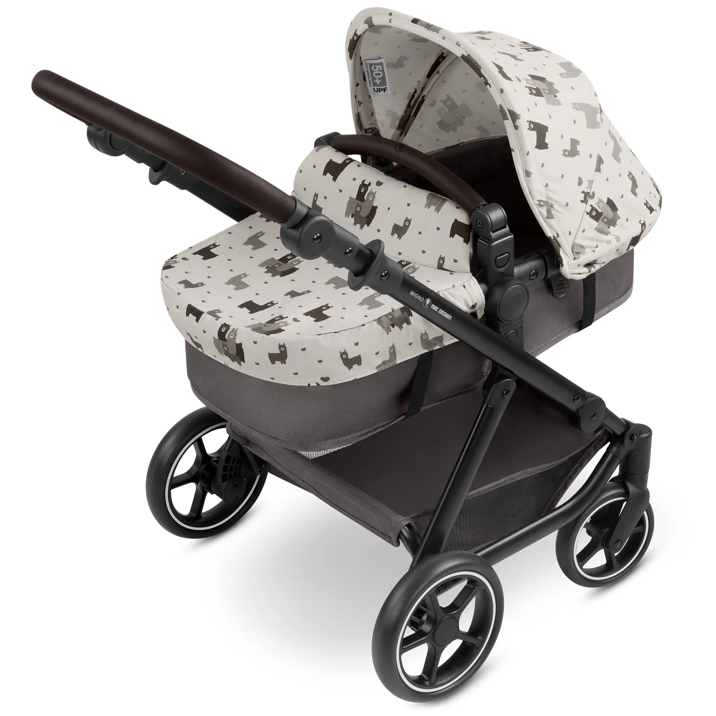 Migno doll's pram - Marron