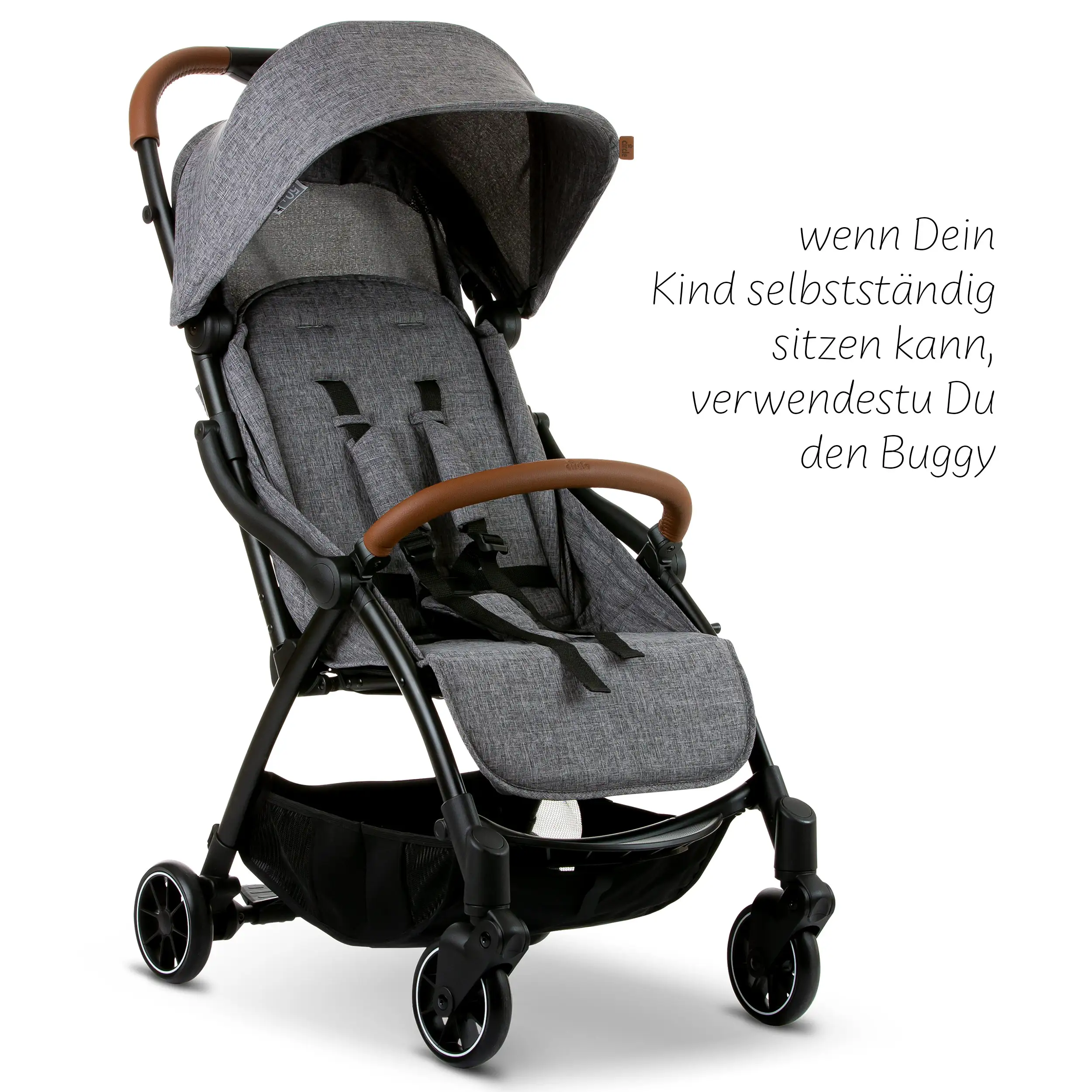 3in1 Kinderwagen-Set Flash - Woven Graphite