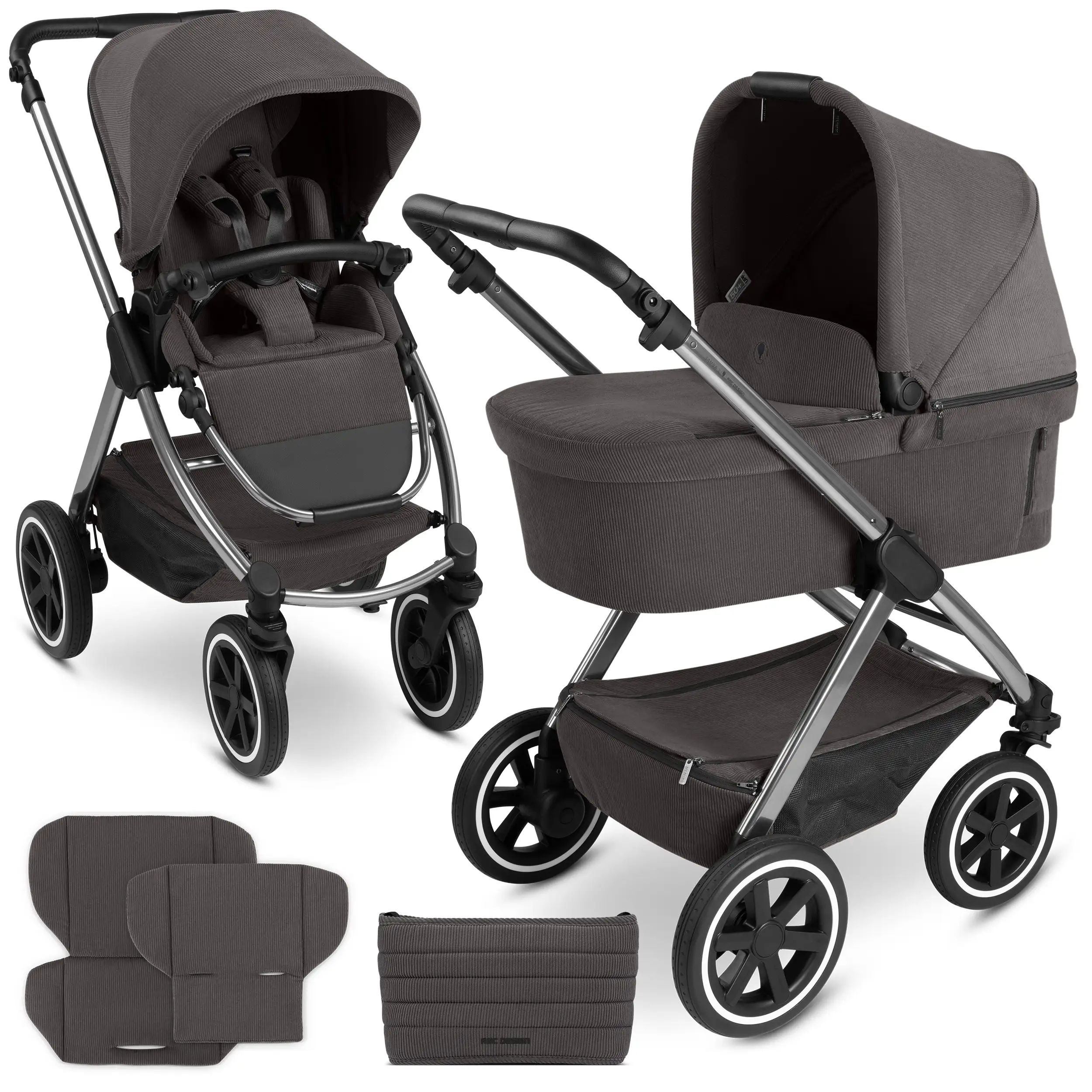 Kombi-Kinderwagen Samba 2 - Almond Kombi-Kinderwagen Samba 2 - Almond