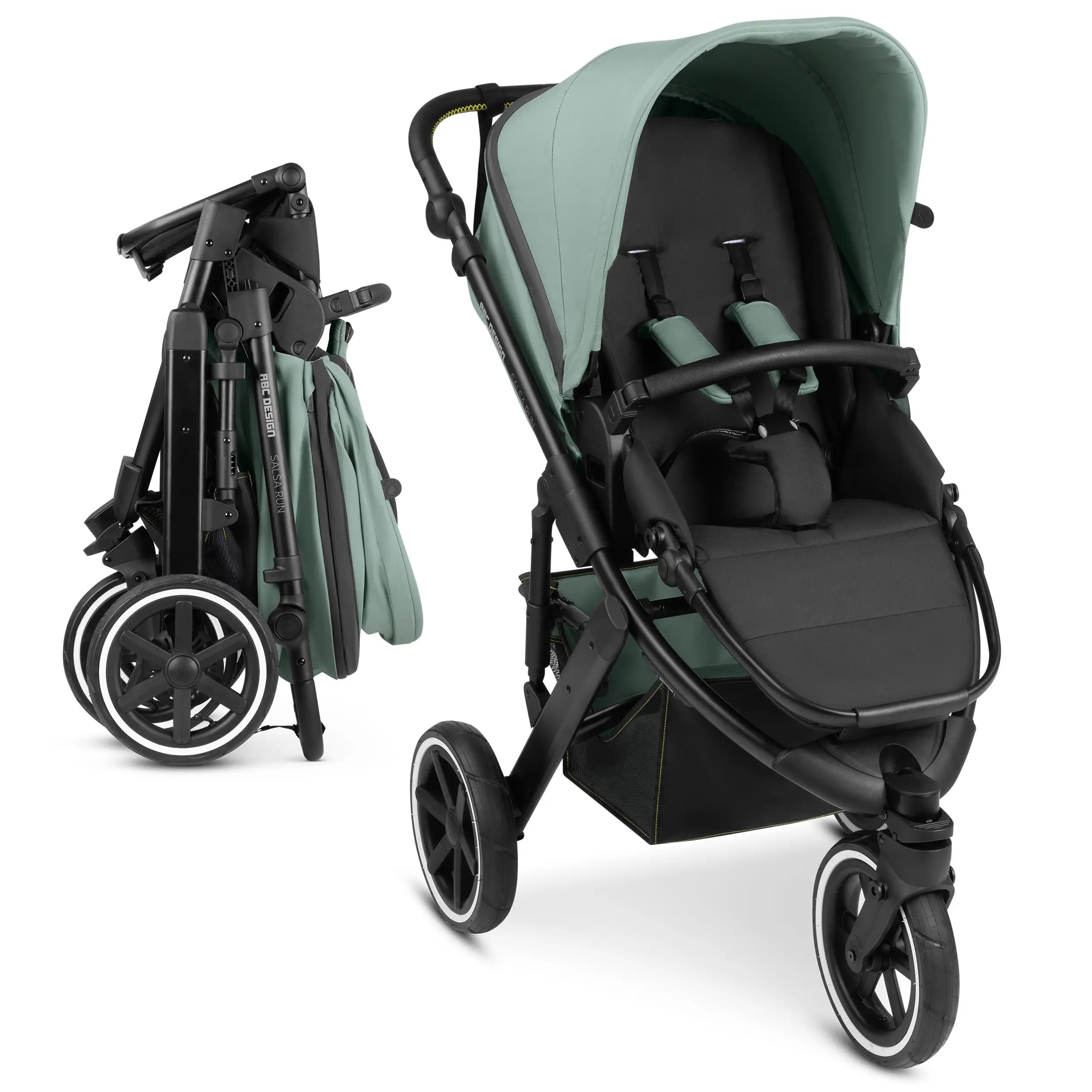 ABC Design Kinderwagen Jogger Salsa Run Aqua