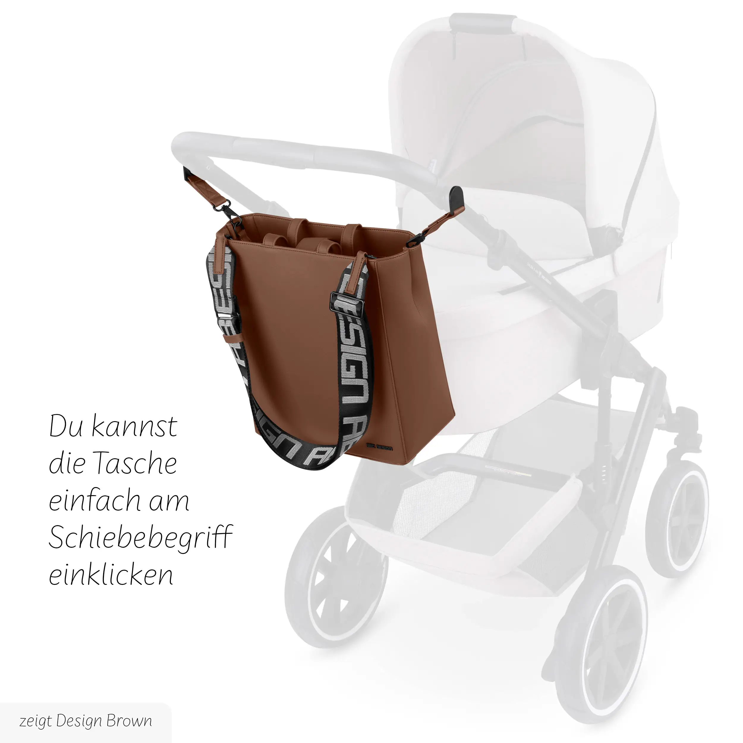 Carrier Bag Tote Bag Daily - Dark Brown Carrier Bag Tote Bag Daily - Dark Brown