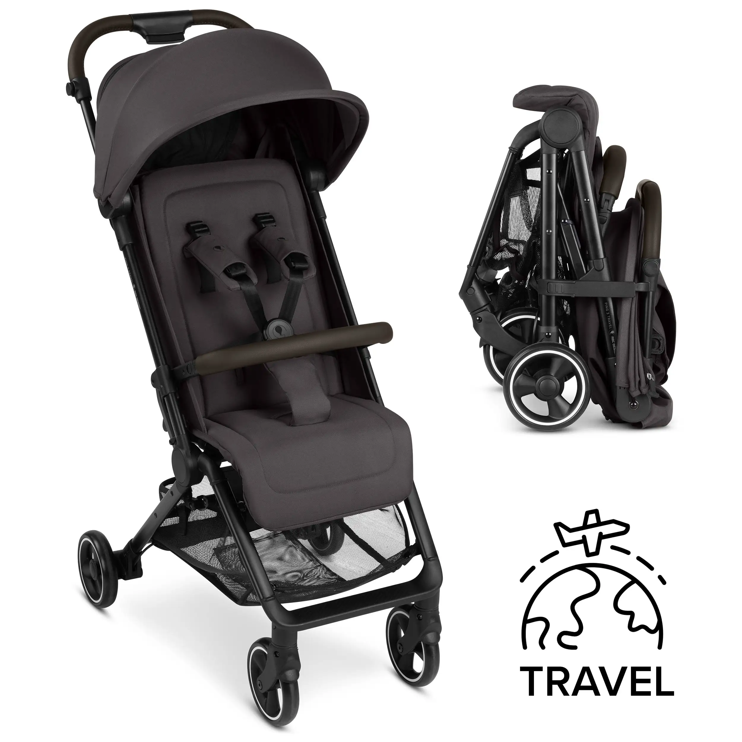 Travel Stroller Ping 3 Travel - Falcon Travel Stroller Ping 3 Travel - Falcon