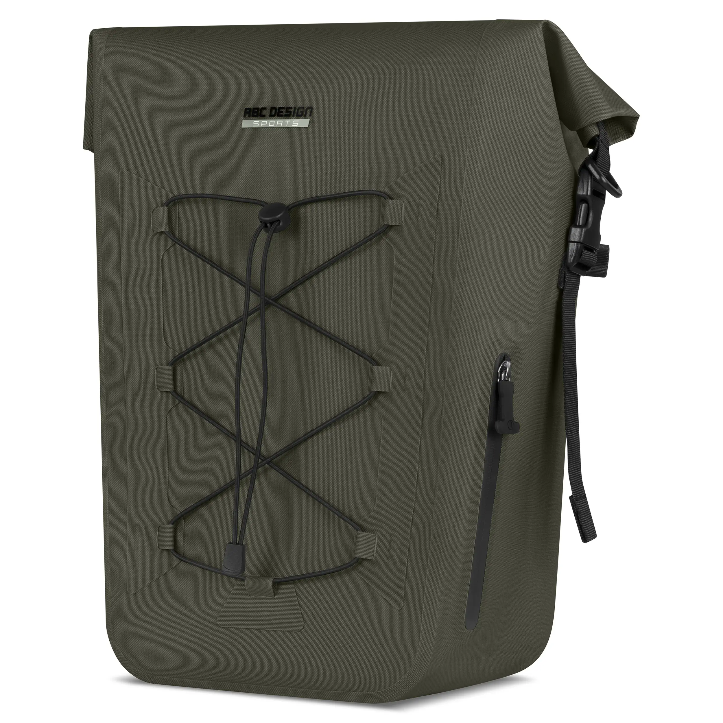 Satteltasche Sion 20L für Kinderwagen Fahrradanhänger & Alltag - Avocado