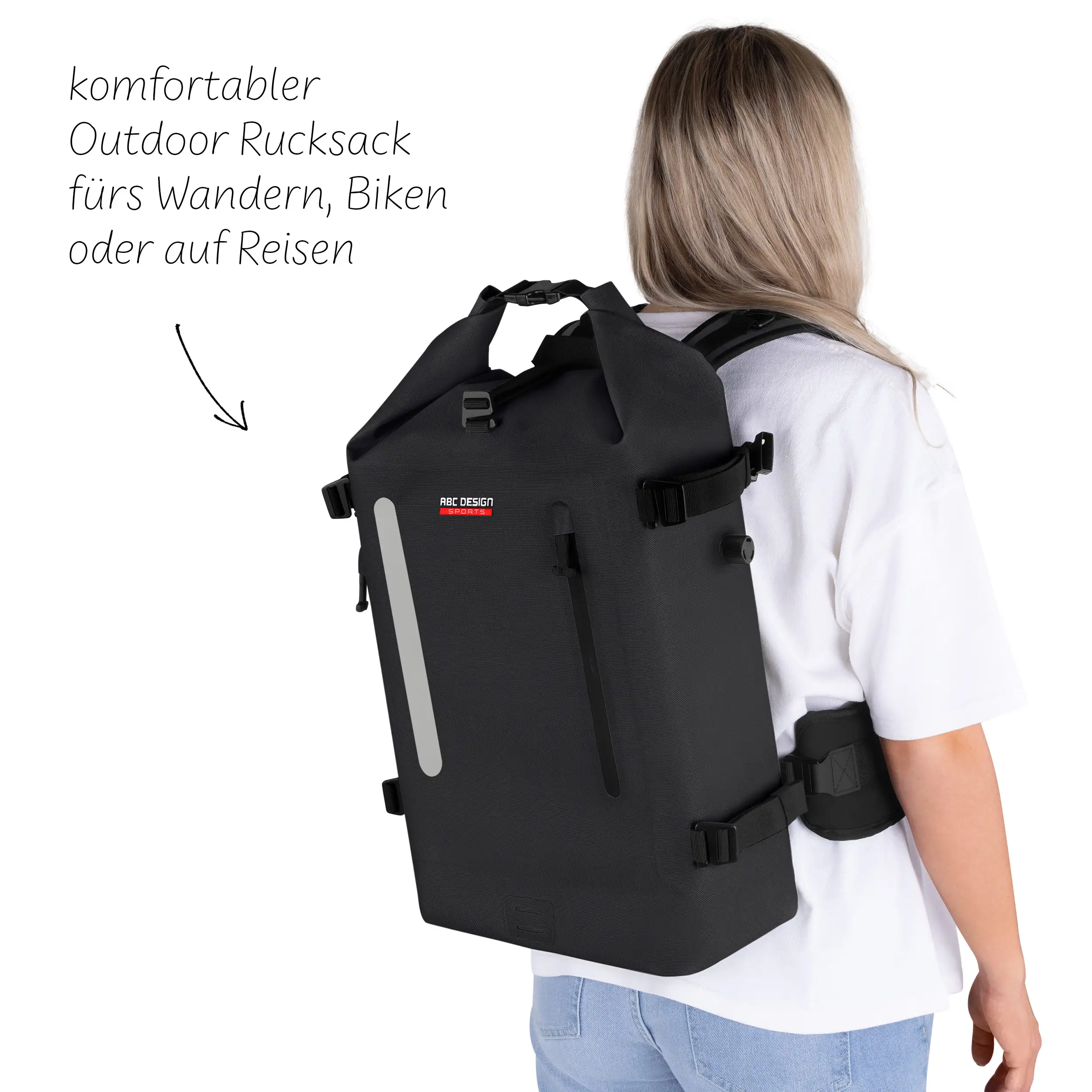 Mochila Solothurn 22L para uso diario y aventura - Ink