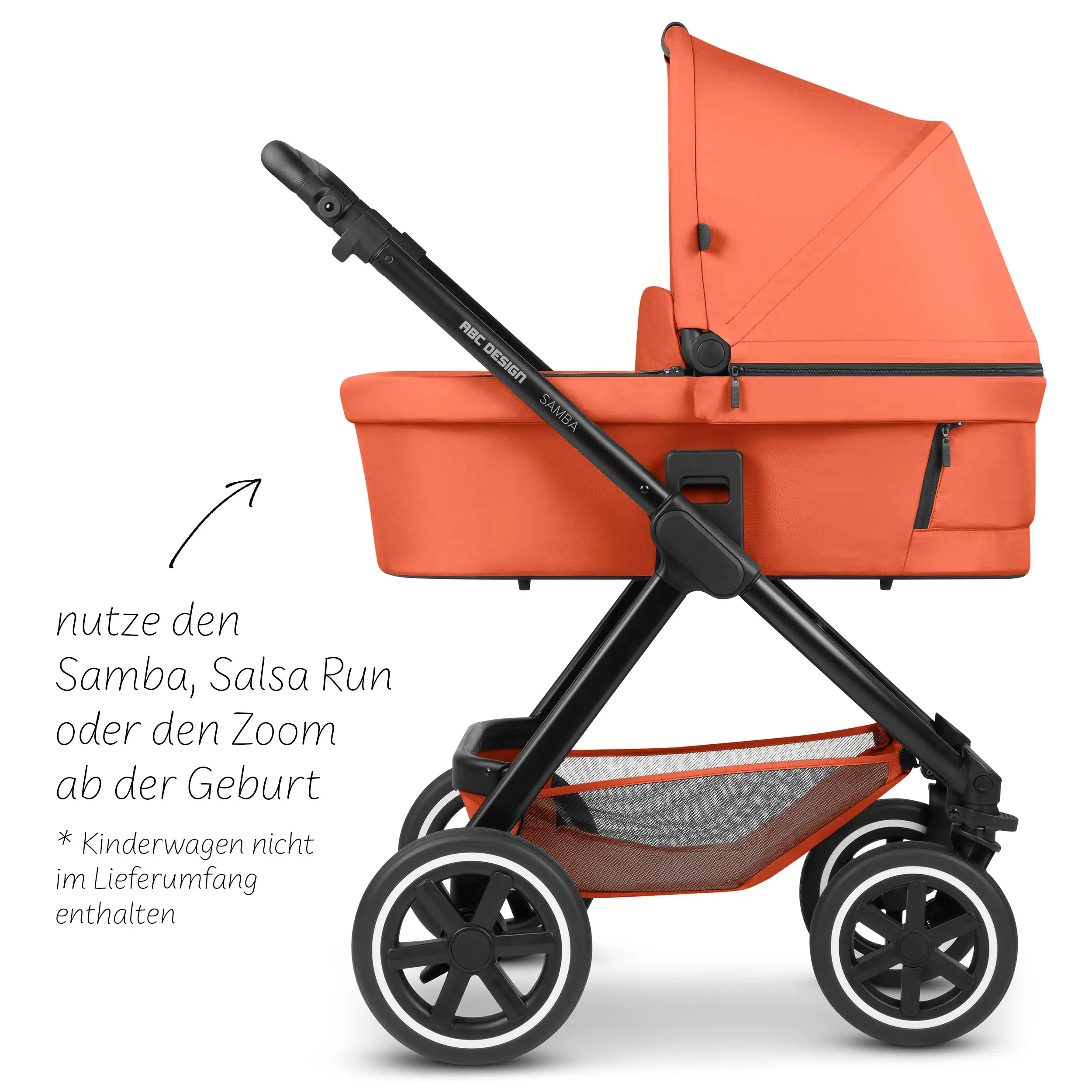 ABC Design Carrycot for Stroller Samba / Salsa Run / Zoom Carrot