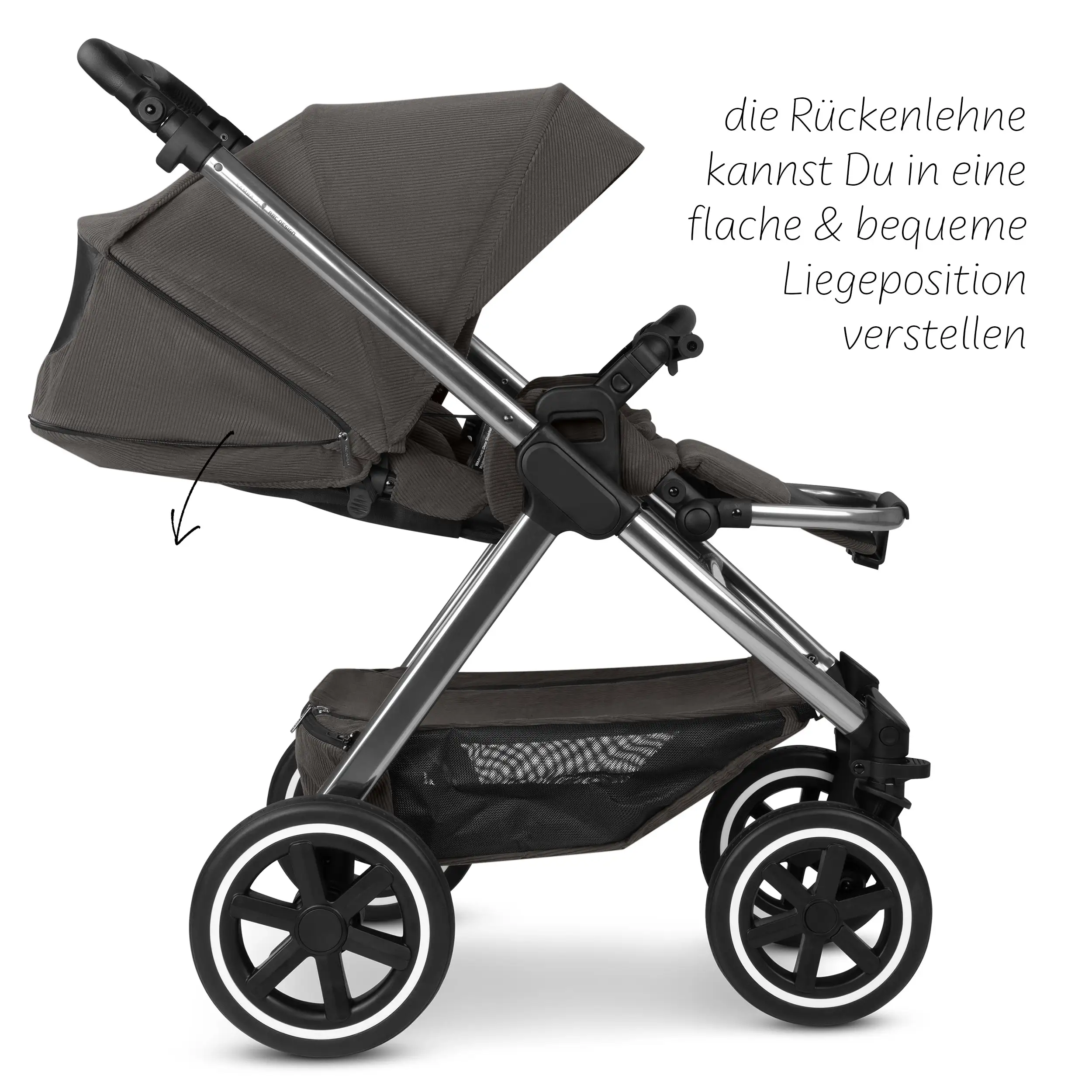 Kombi-Kinderwagen Samba 2 - Almond Kombi-Kinderwagen Samba 2 - Almond