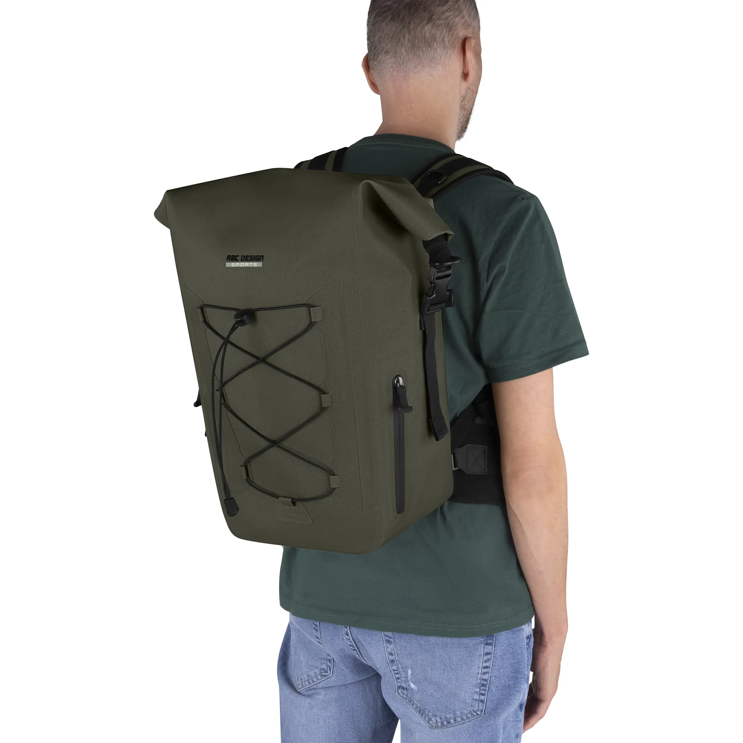 Premium Outdoor-Rucksack Lausanne 20L für Stadt & Natur - Avocado