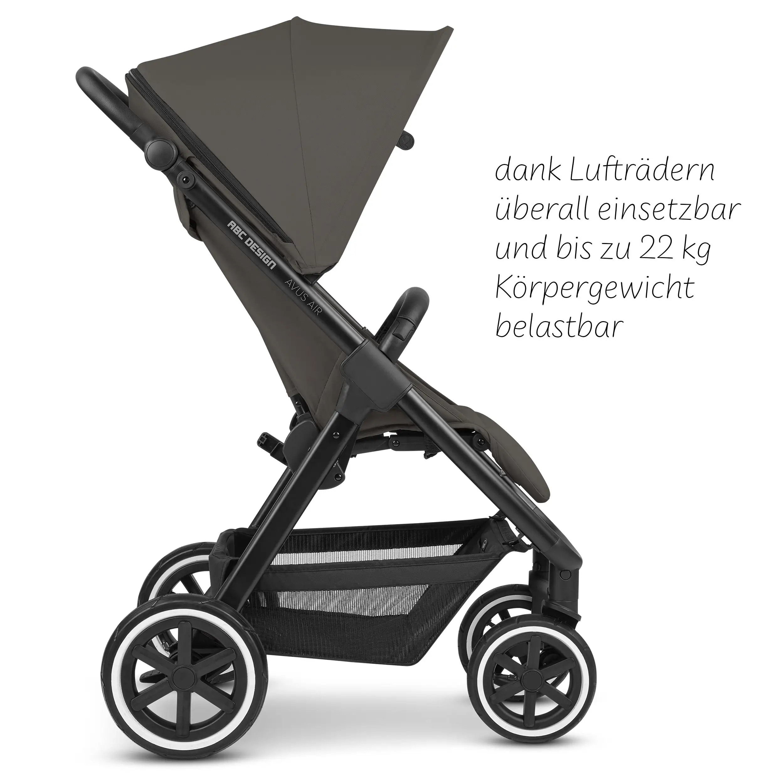 ABC Design Buggy Avus Air mit Luftreifen Cloud