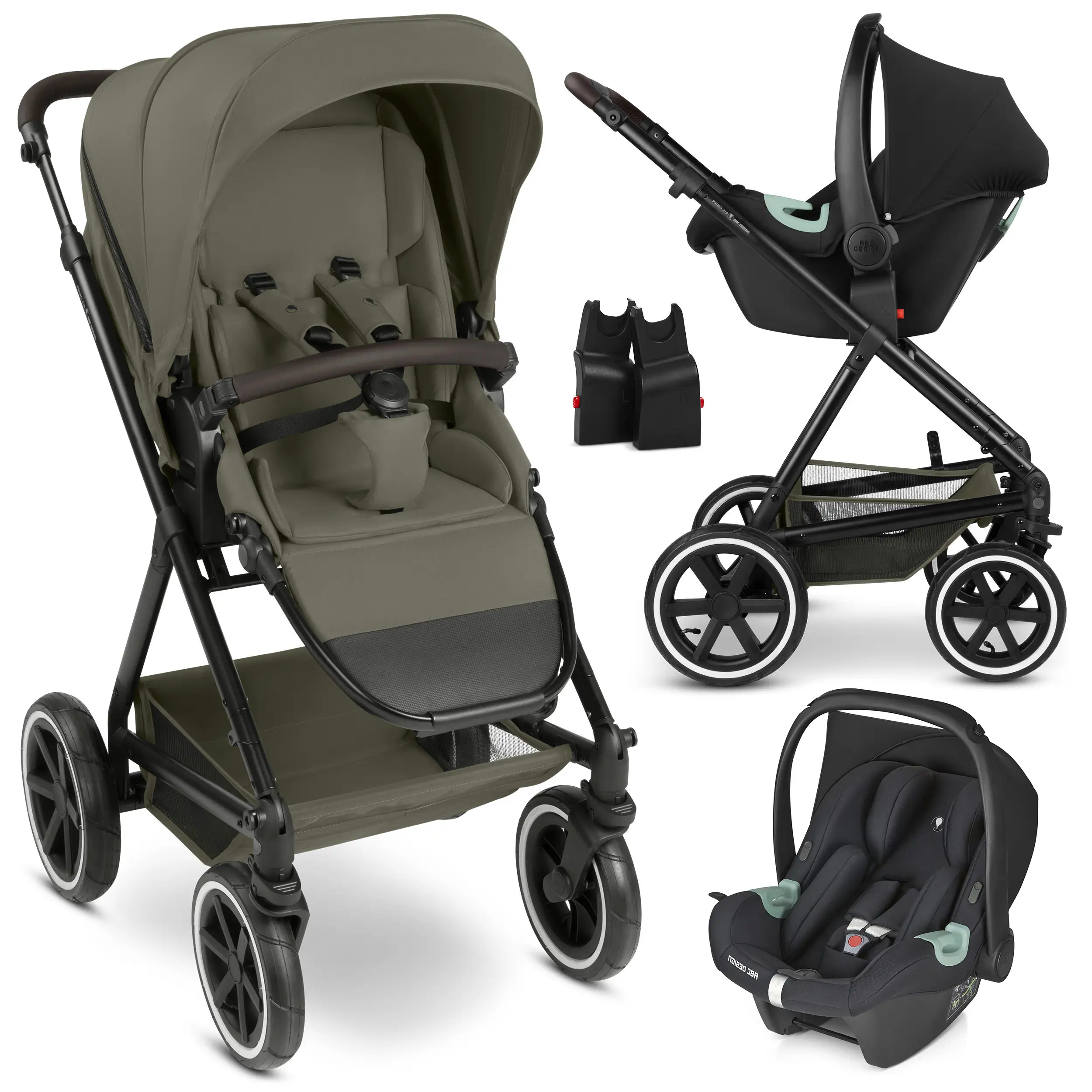 Travel-Set Primo Air inkl. Autositz für Neugeborene - Wheat Travel-Set Primo Air inkl. Autositz für Neugeborene - Wheat