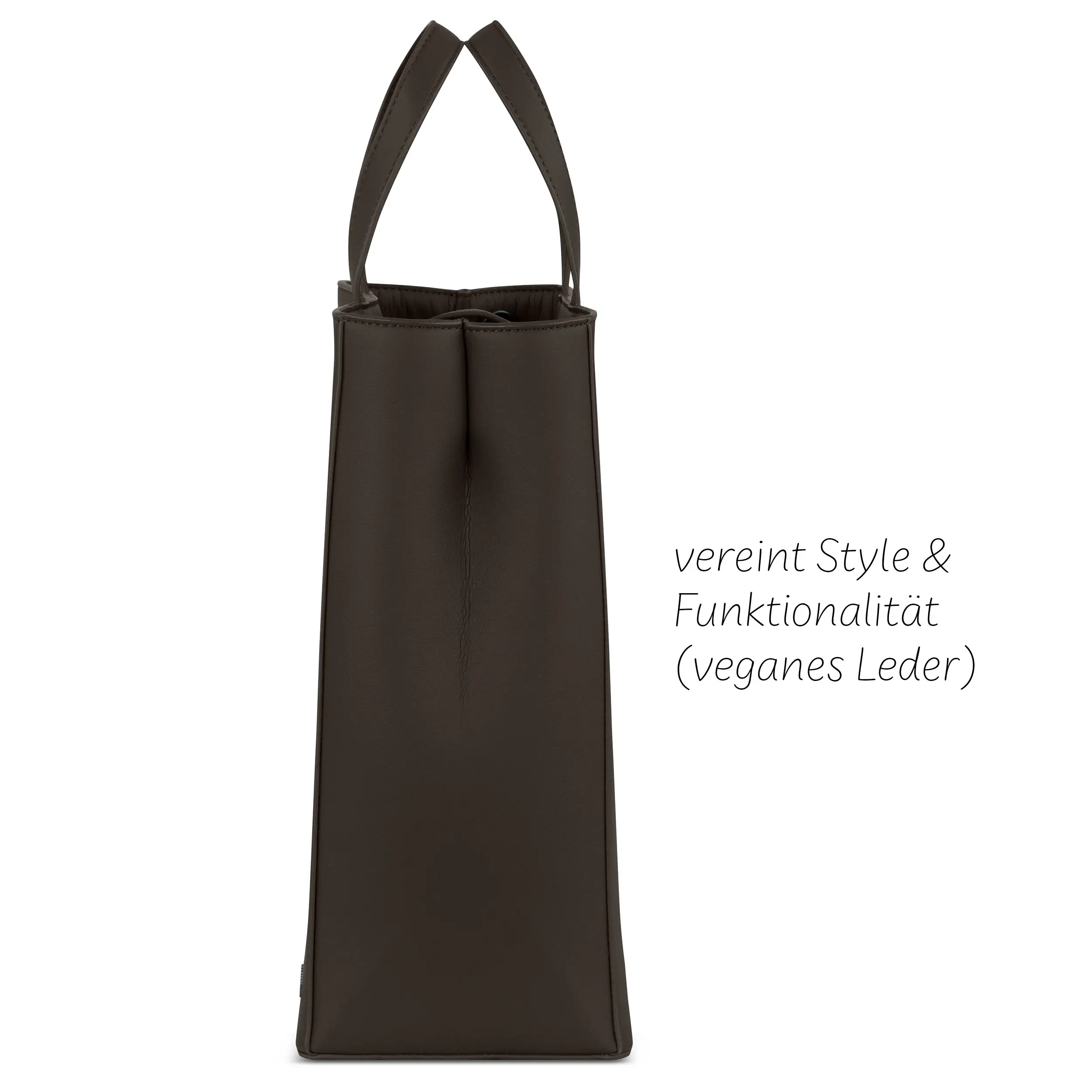 Carrier Bag Tote Bag Daily - Dark Brown Carrier Bag Tote Bag Daily - Dark Brown