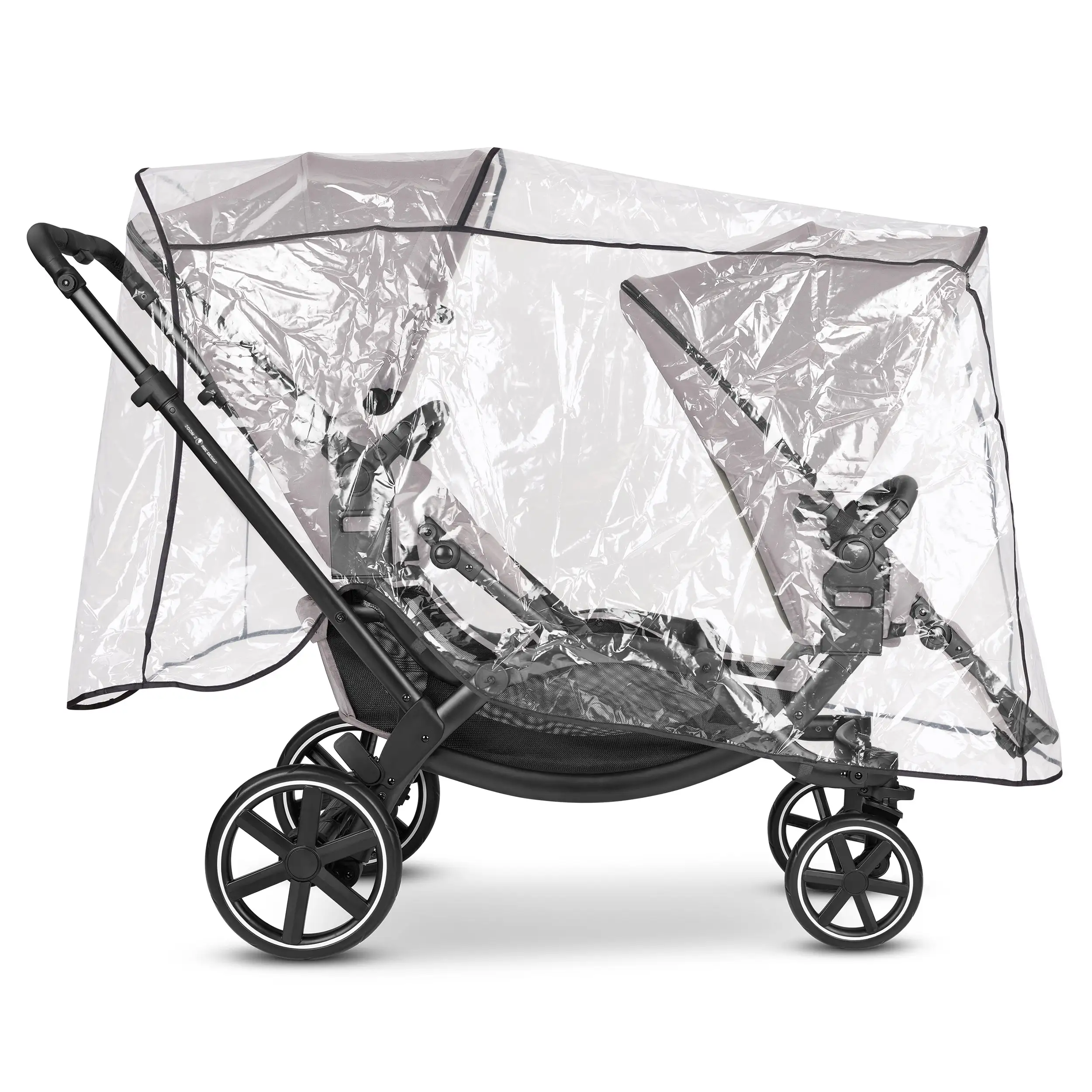 Rain Cover for Twin Stroller Zoom Rain Cover for Twin Stroller Zoom