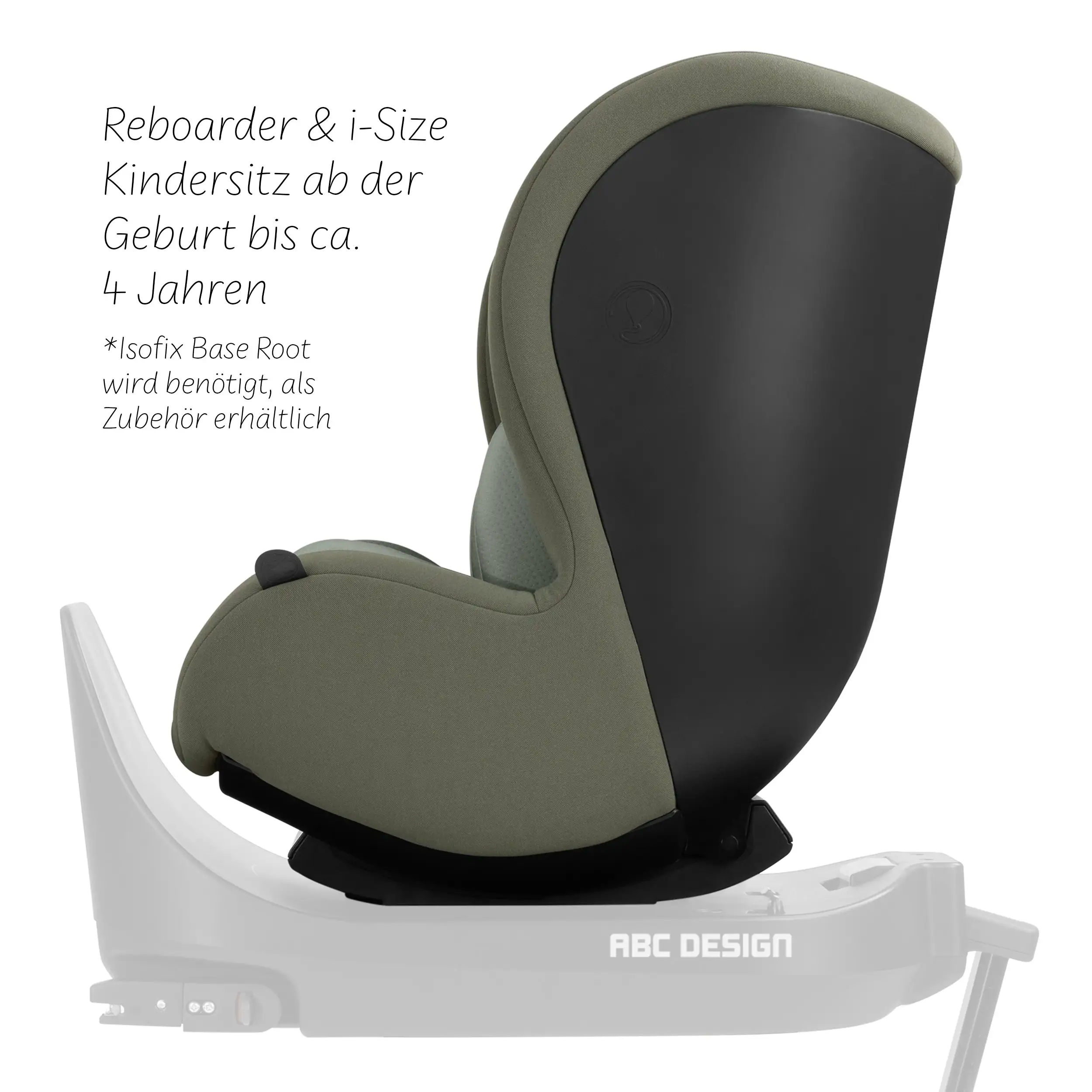 Lily i-Size child car seat incl. rotating ISOFIX Base Root - Sage
