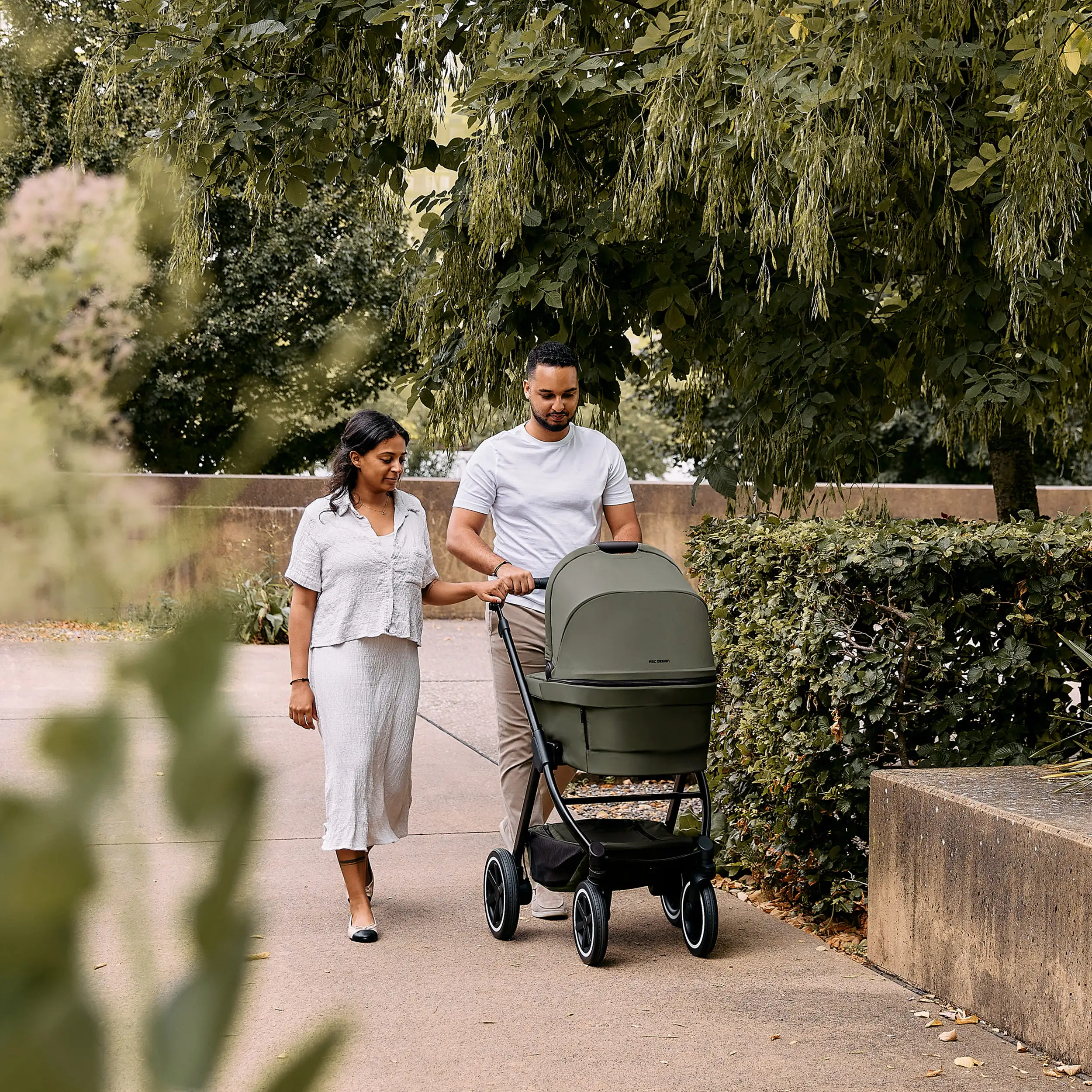 3in1 Kinderwagen-Set Samba 2 inkl. Babyschale Maxi Cosi Pebble 360 Pro 2 - Avocado