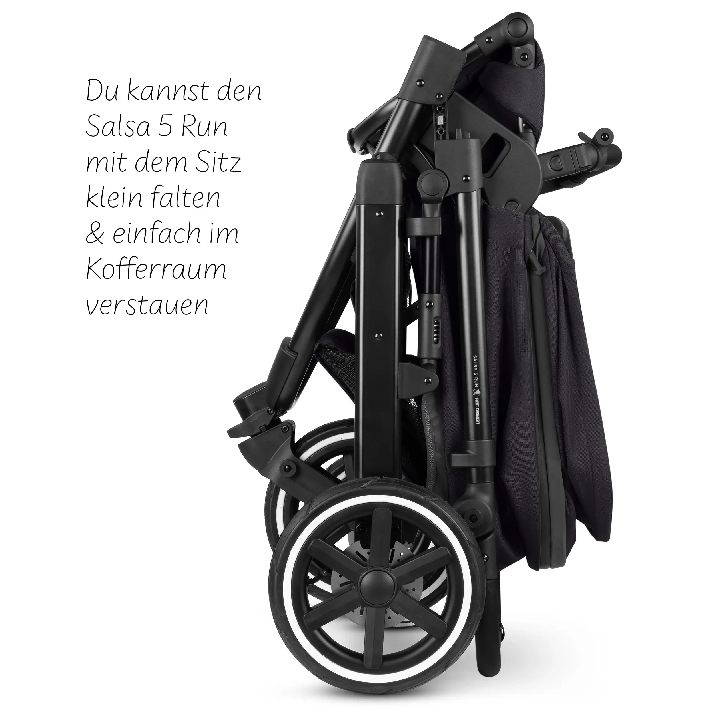 3in1 Kinderwagen-Set Salsa 5 Run - Coal 3in1 Kinderwagen-Set Salsa 5 Run - Coal
