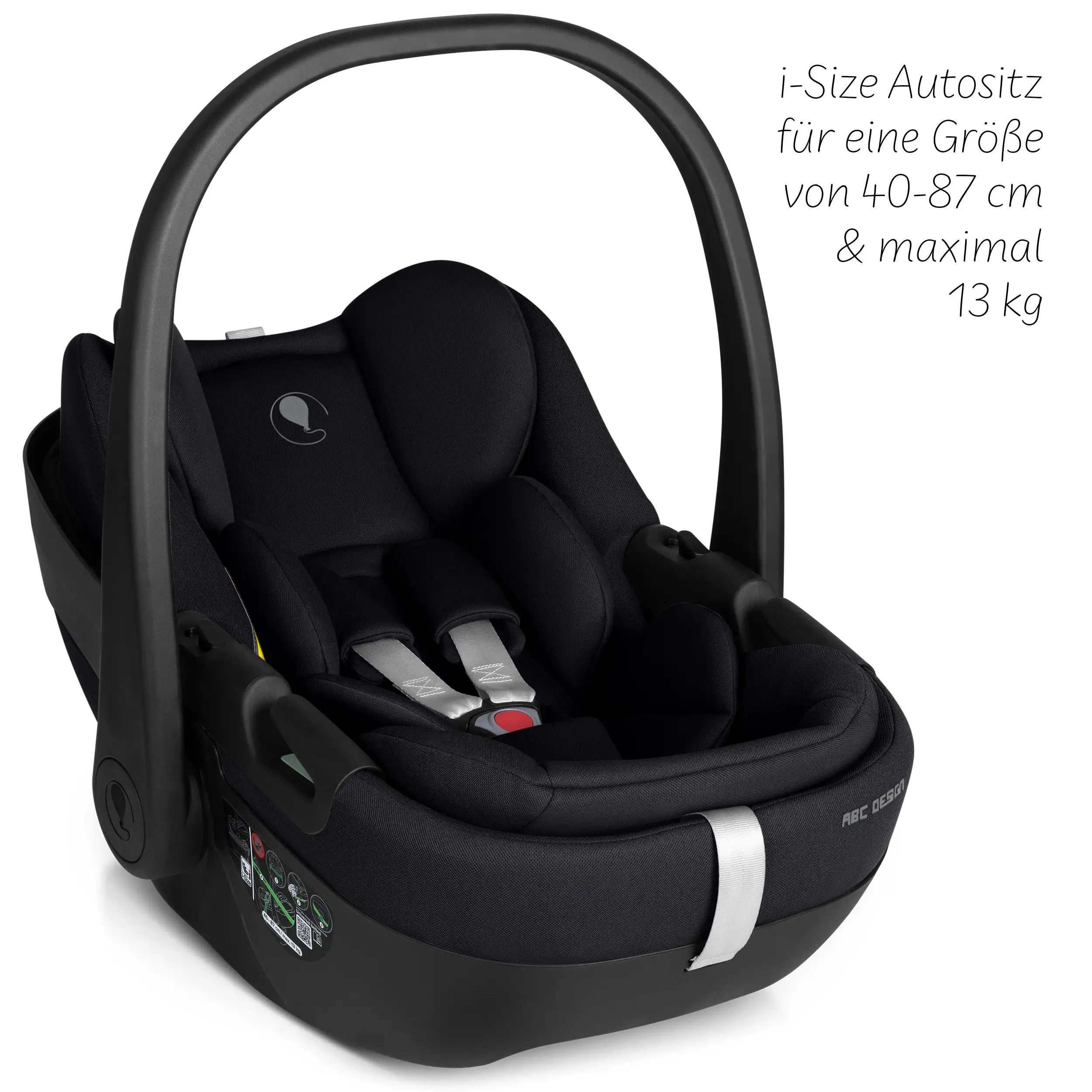 Babyschale mit Liegefunktion Calla i-Size - Ink
