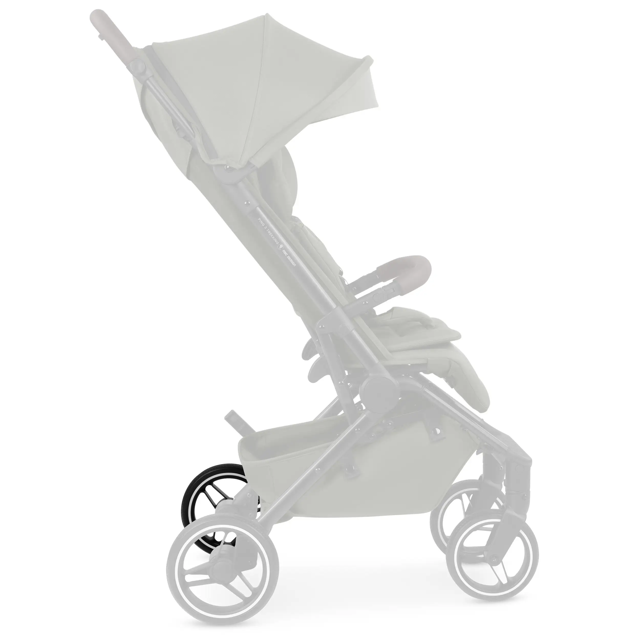 Hinterrad für Ping 3 Trekking / Ping Two Trekking - All Terrain Black / White Wall Hinterrad für Ping 3 Trekking / Ping Two Trekking - All Terrain Black / White Wall
