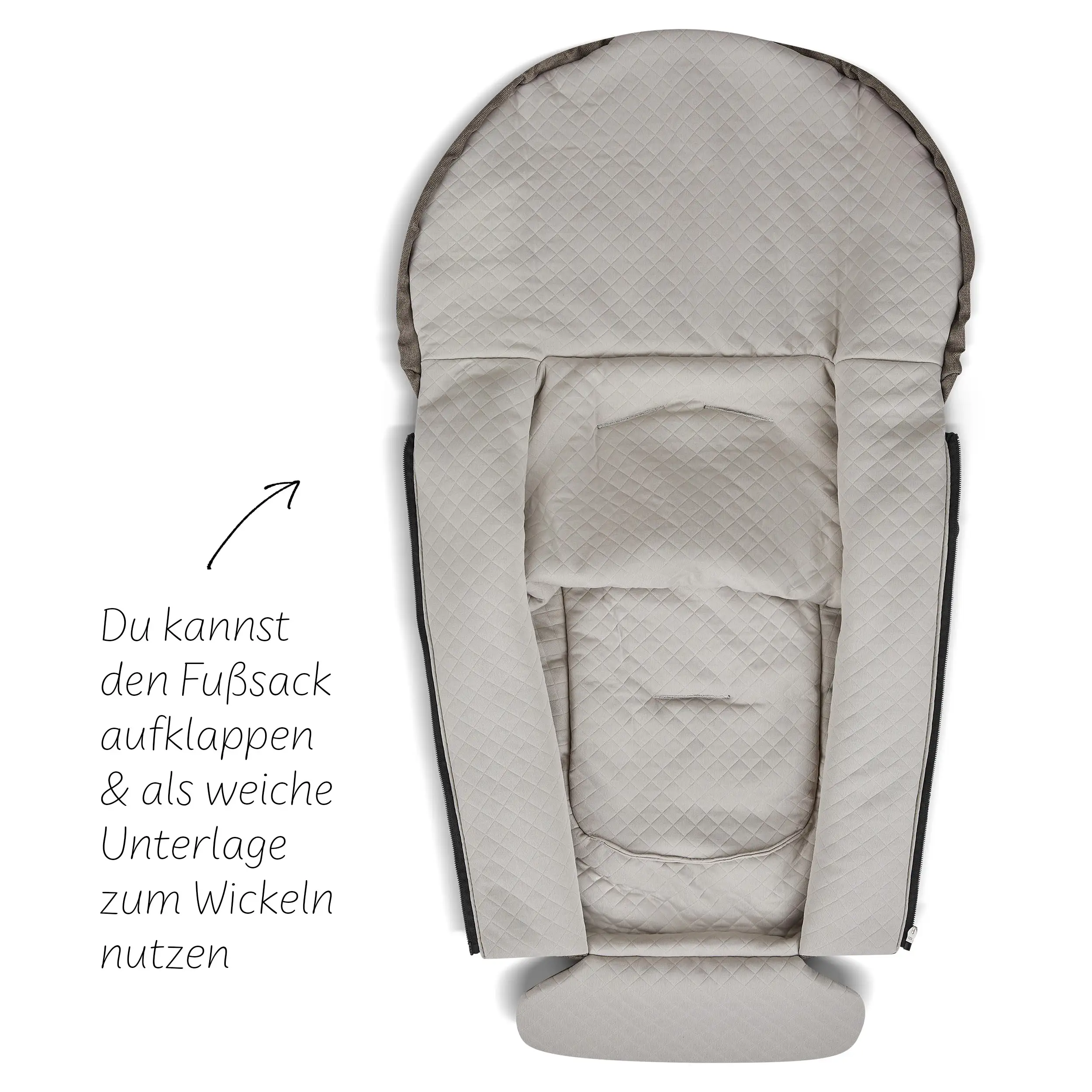  Saco de recién nacido para silla de coche y capazo - Nature