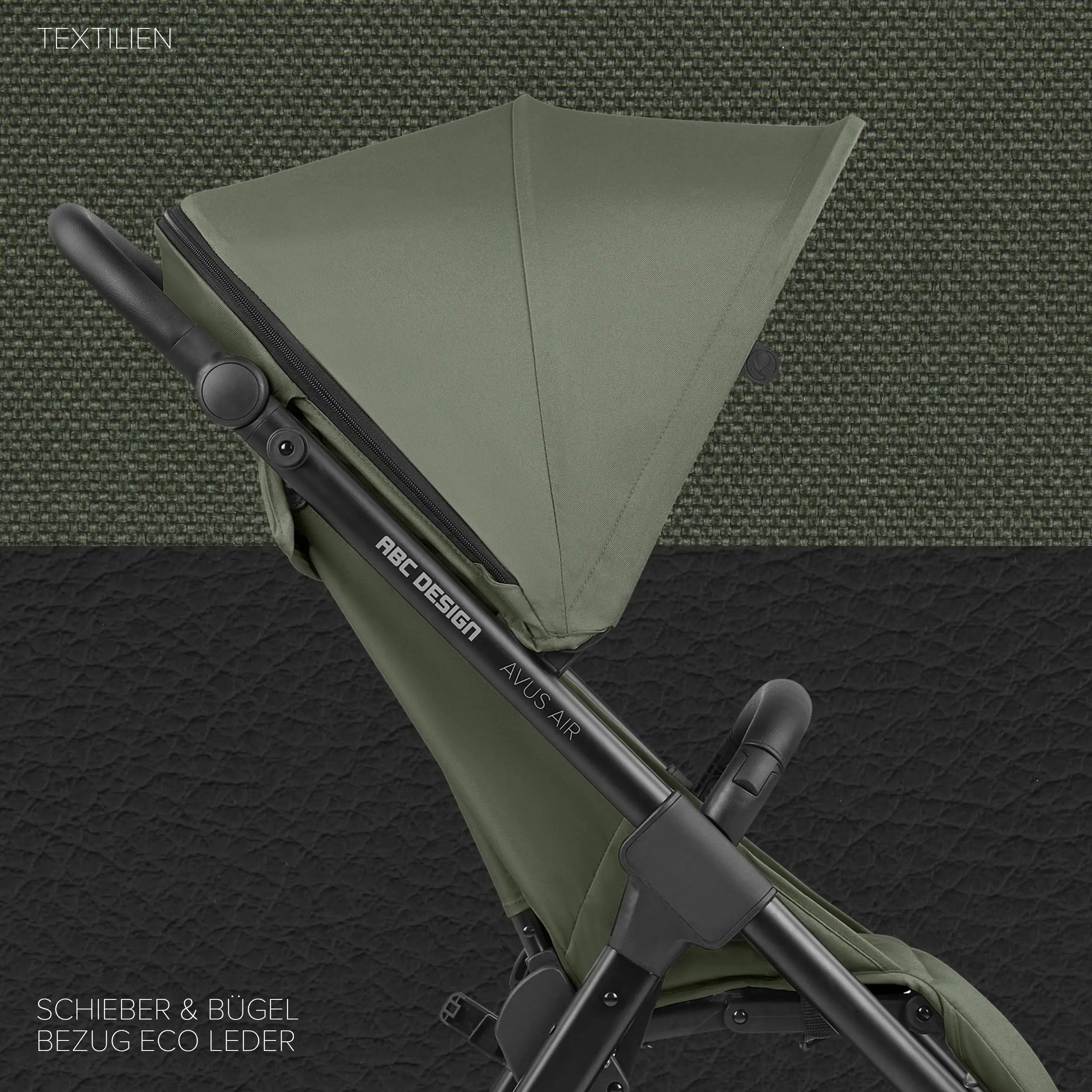 Stroller Avus Air | With Air Tires - Olive
