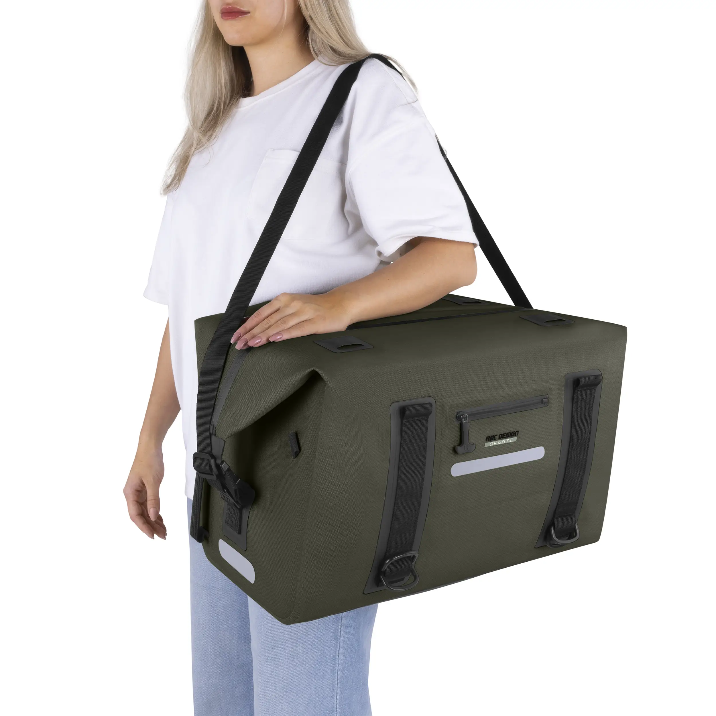 Bolsa de viaje Locarno 45L para uso diario, viajes y uso profesional - Aguacate