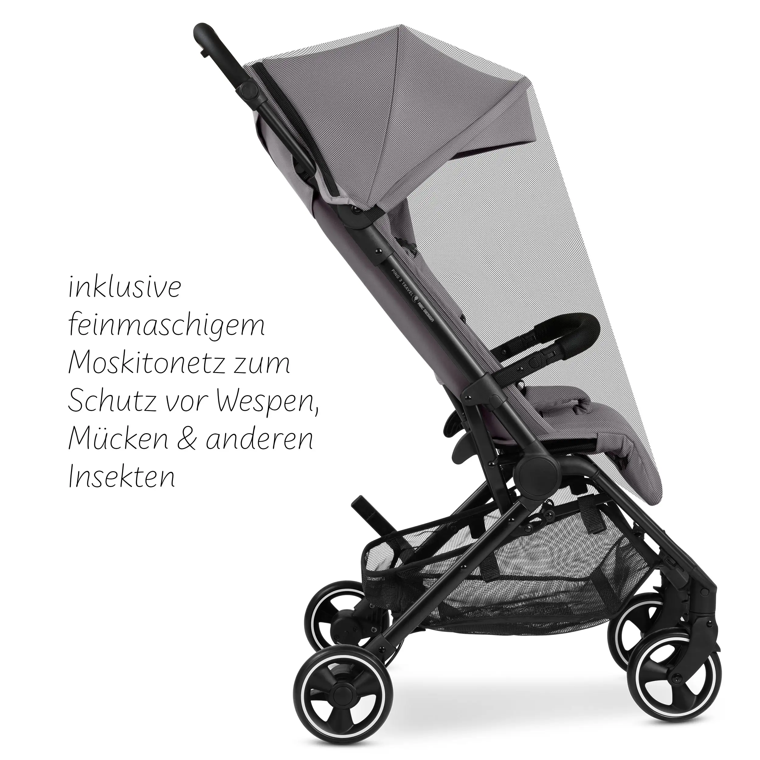 Reisebuggy Ping 3 Travel mit Zubehörset  - Pine